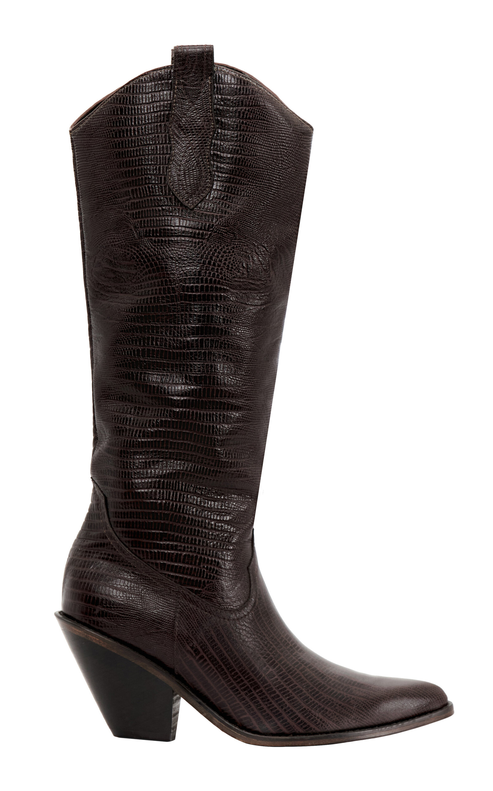 Johanna Ortiz The Long Haul Leather Boots - Brown