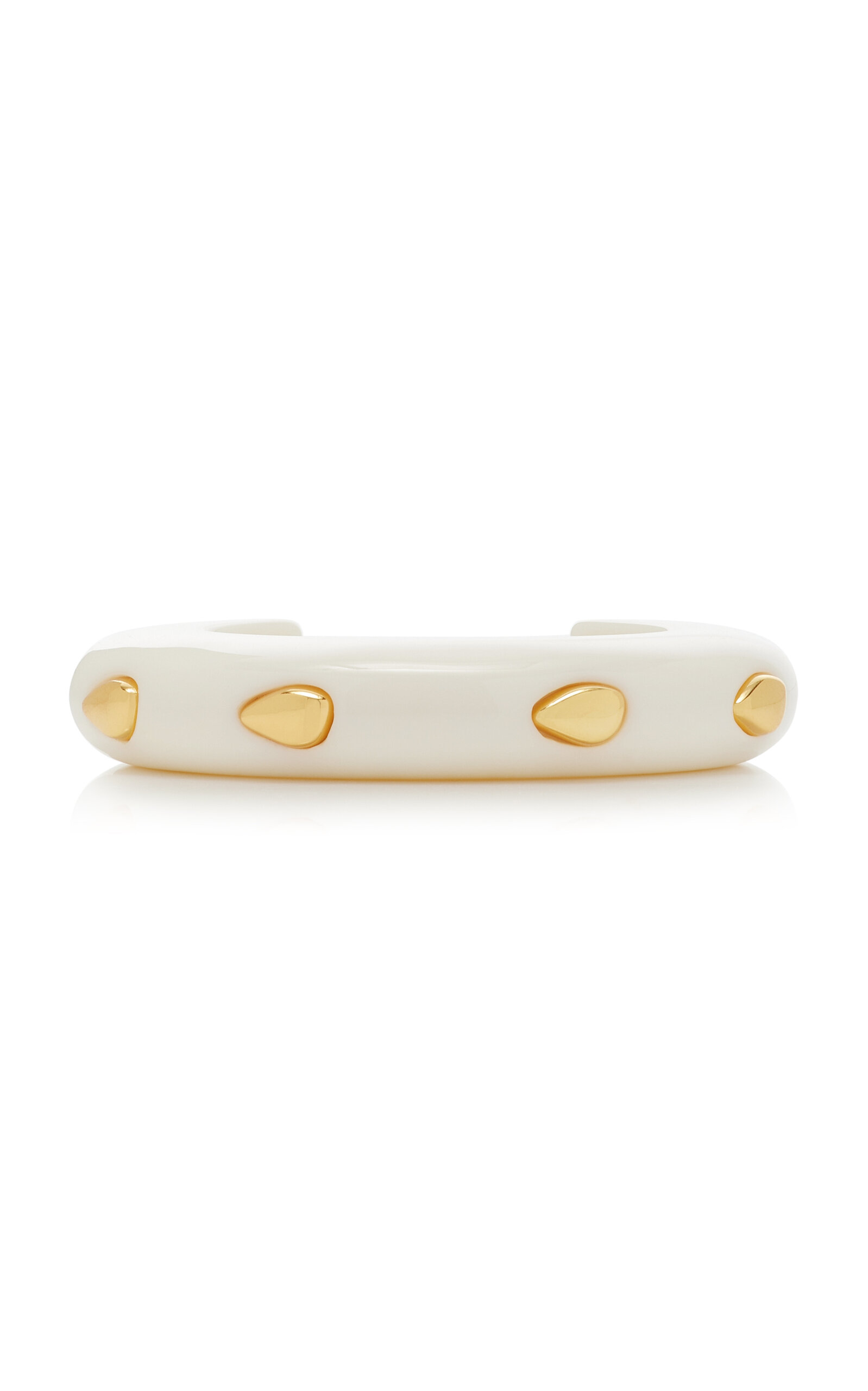 Ridge Studded Acrylic Cuff