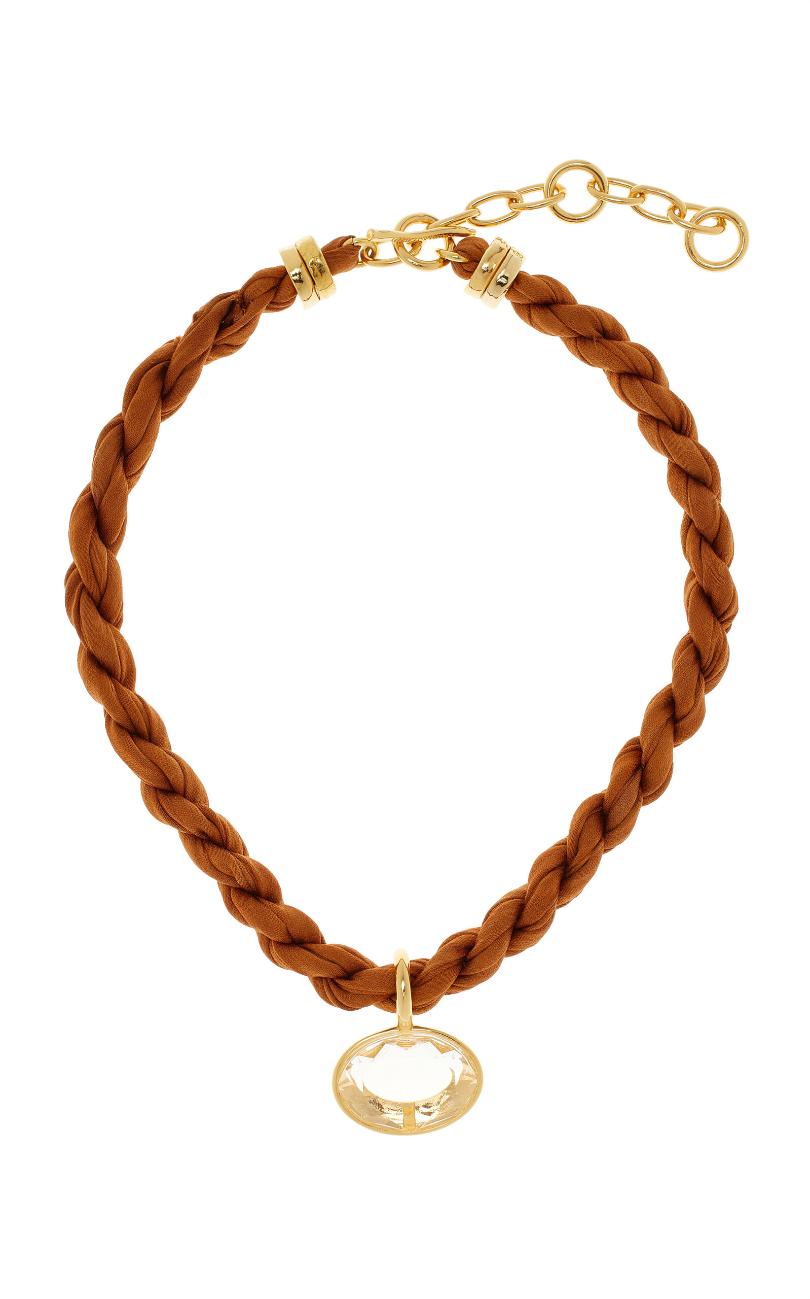 Sunset Woven Collar Necklace