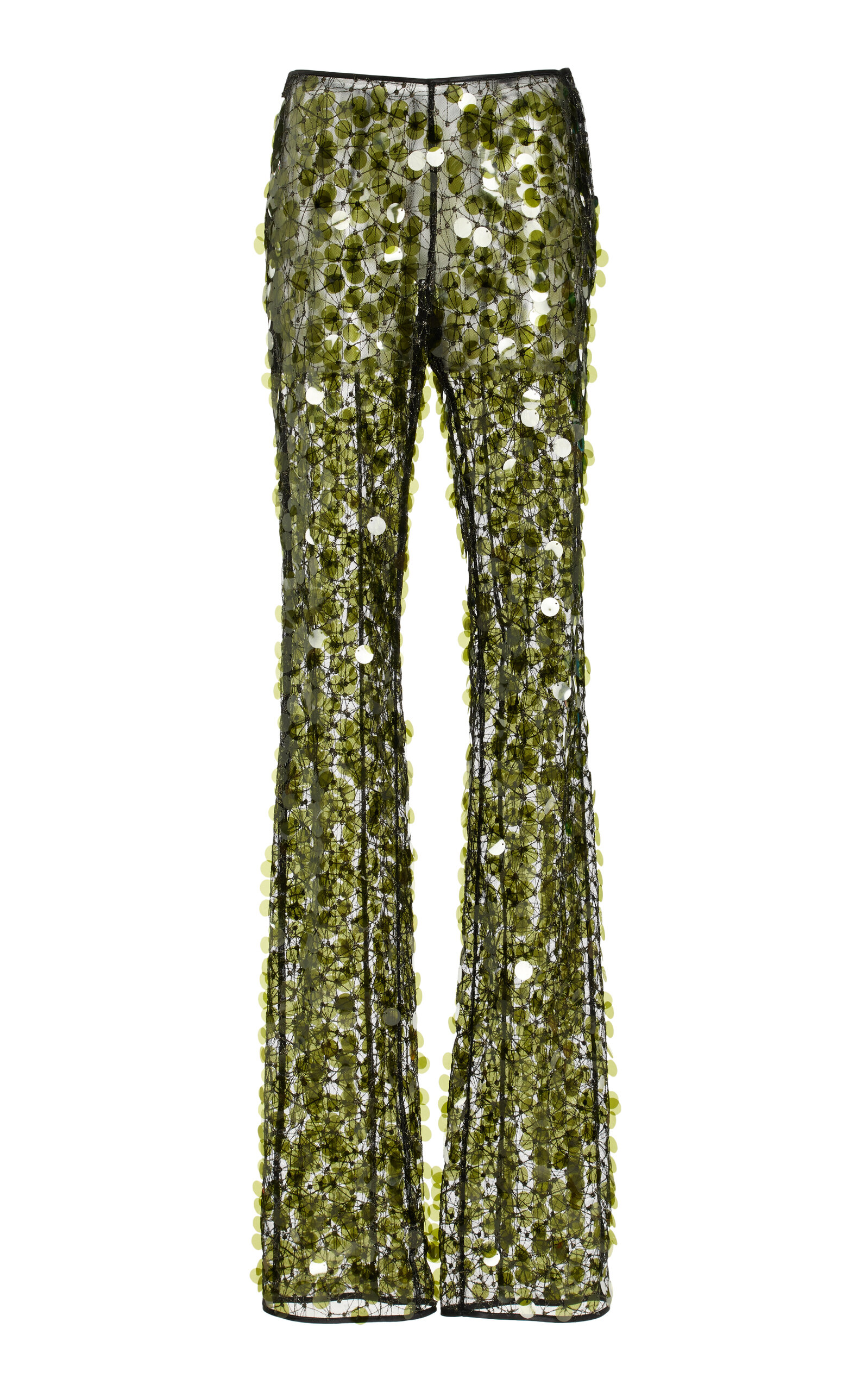 Coperni Sequined Flared Pants - Women's Clothing