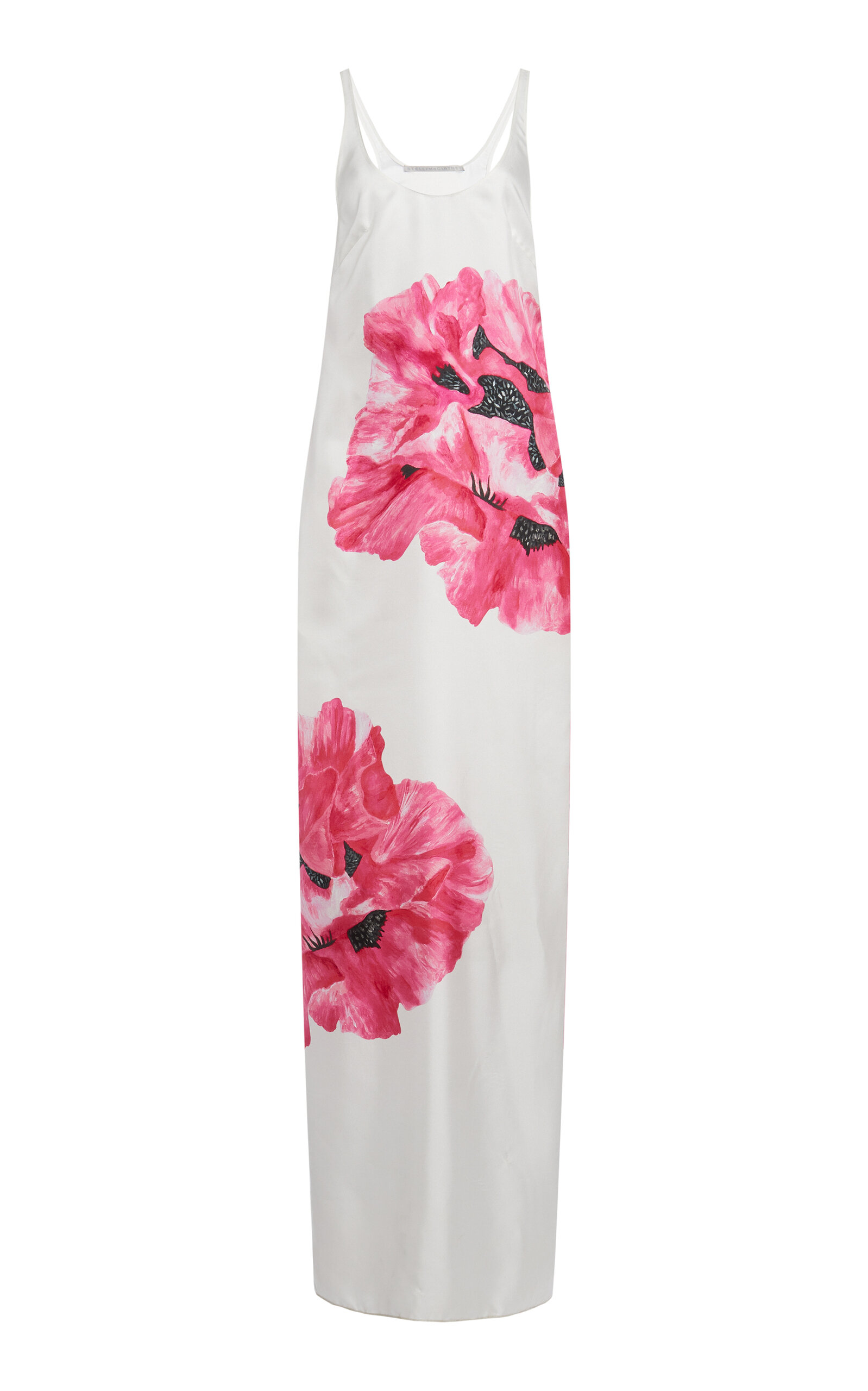 Stella McCartney Poppy-Printed Silk Maxi Dress - Women's Clothing