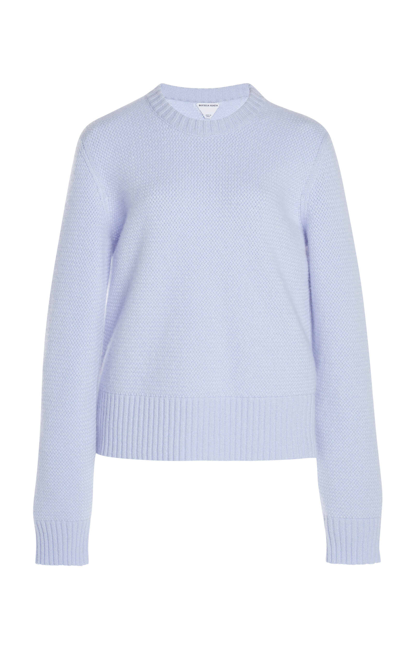 Bottega Veneta Intrecciato-Knit Cashmere Sweater