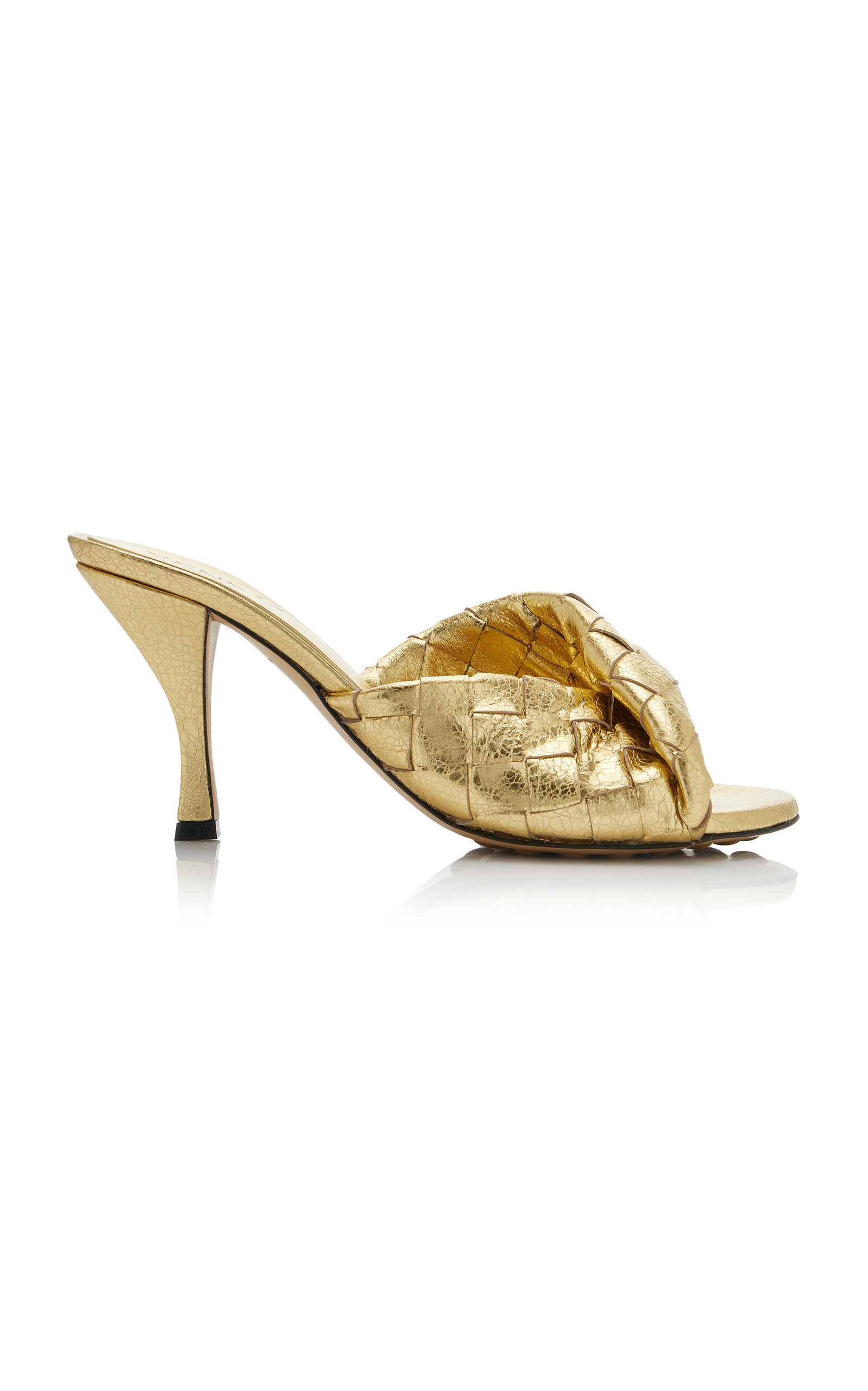 Blink Intrecciato Leather Mules