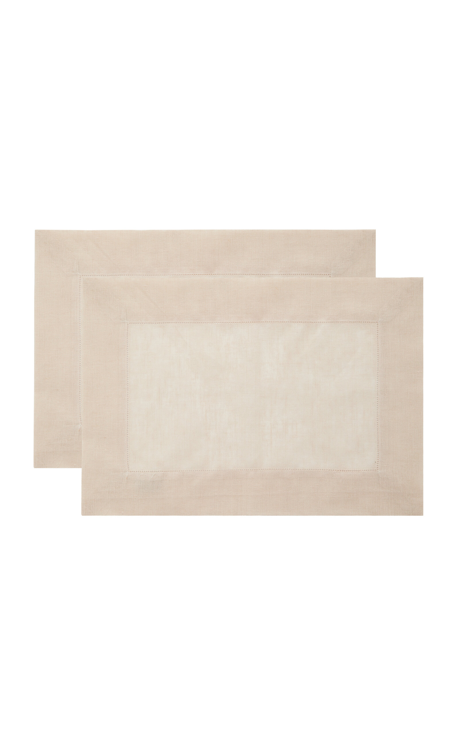 MODA DOMUS SET-OF-TWO LINEN PLACEMATS