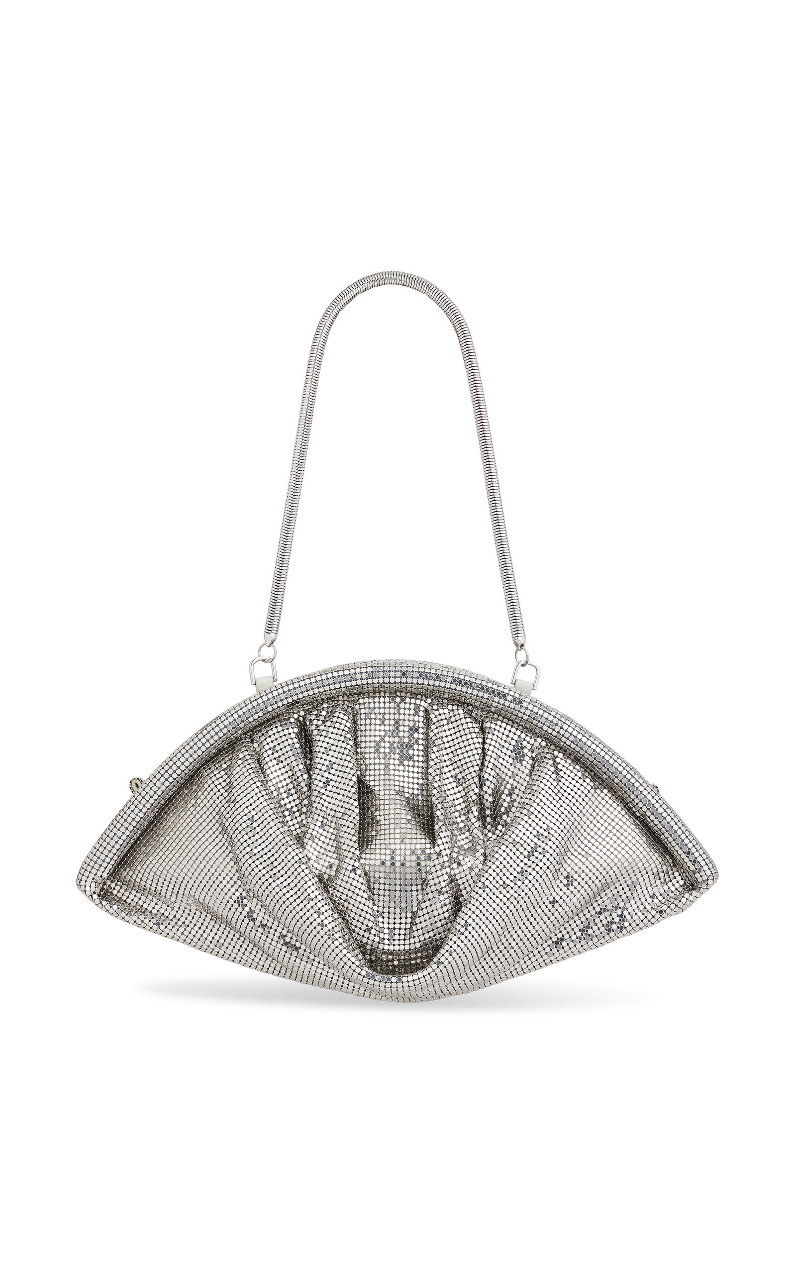 Rabanne Crystal Mesh Clutch