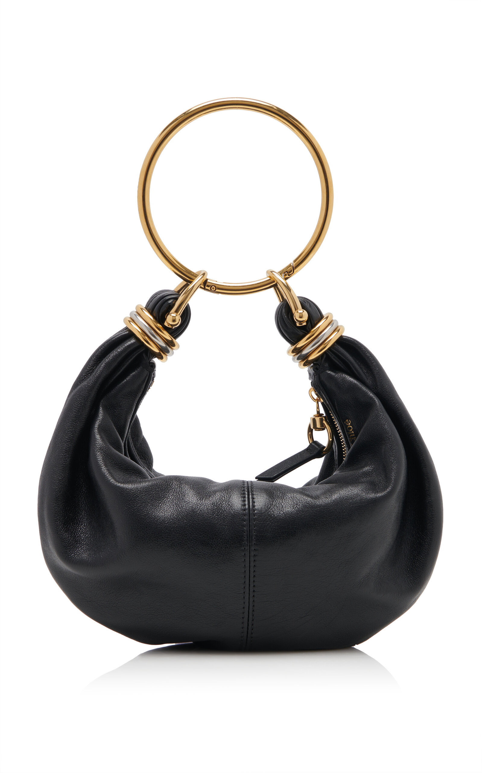 ChloÃ© Bracelet-Handle Leather Shoulder Bag