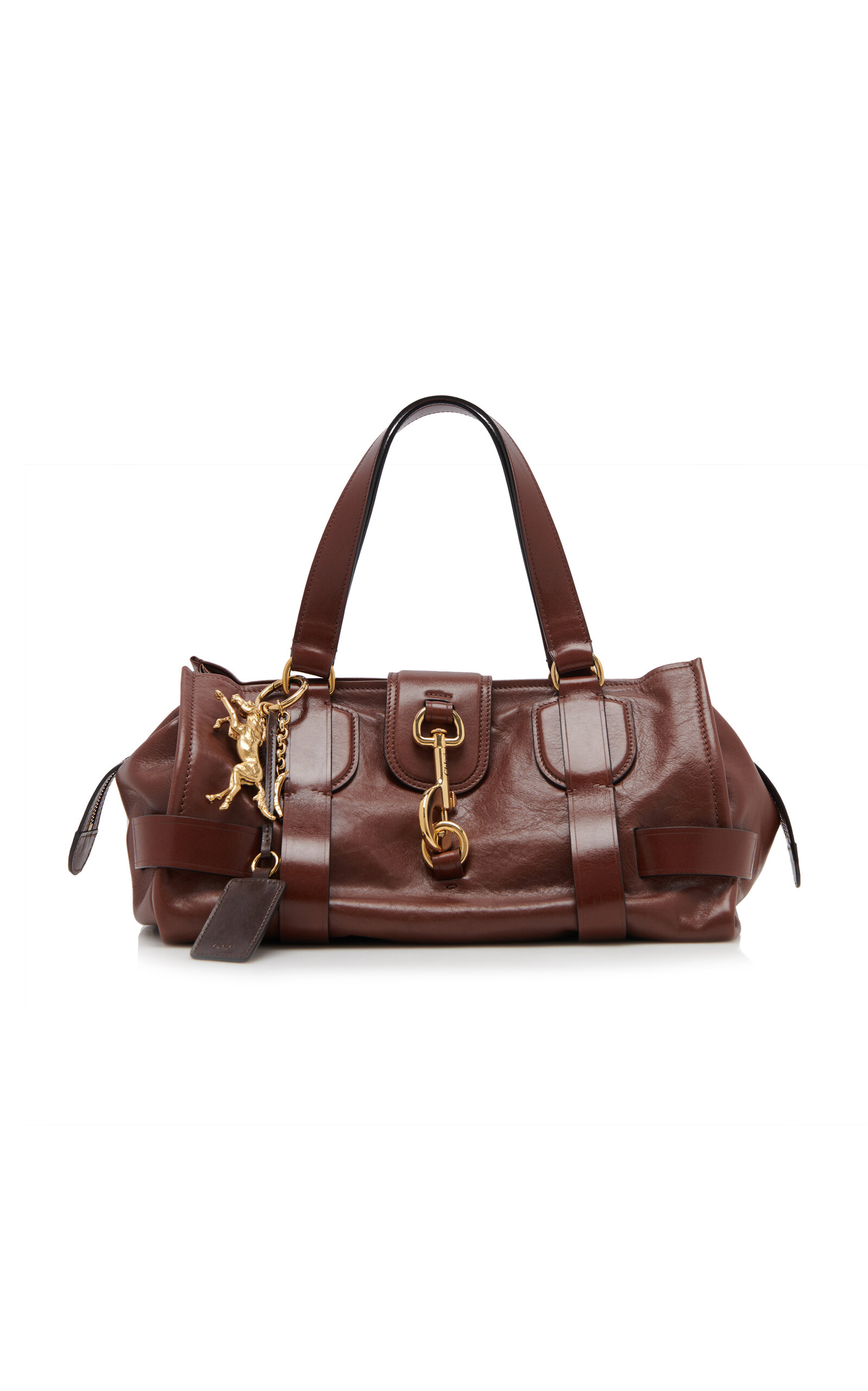 Chloé Kerala 25 Leather Shoulder Bag - Brown - OS