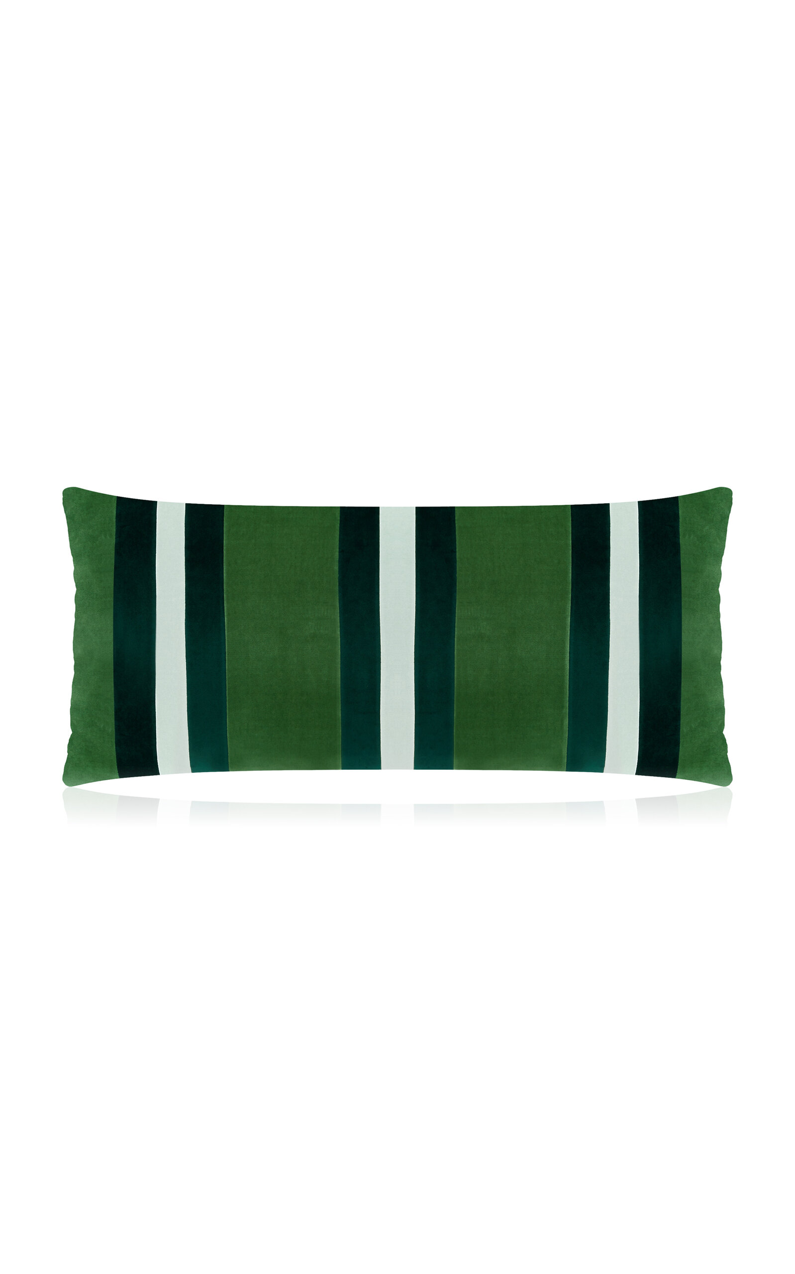Christina Lundsteen Mimi Cotton Velvet Cushion - Green