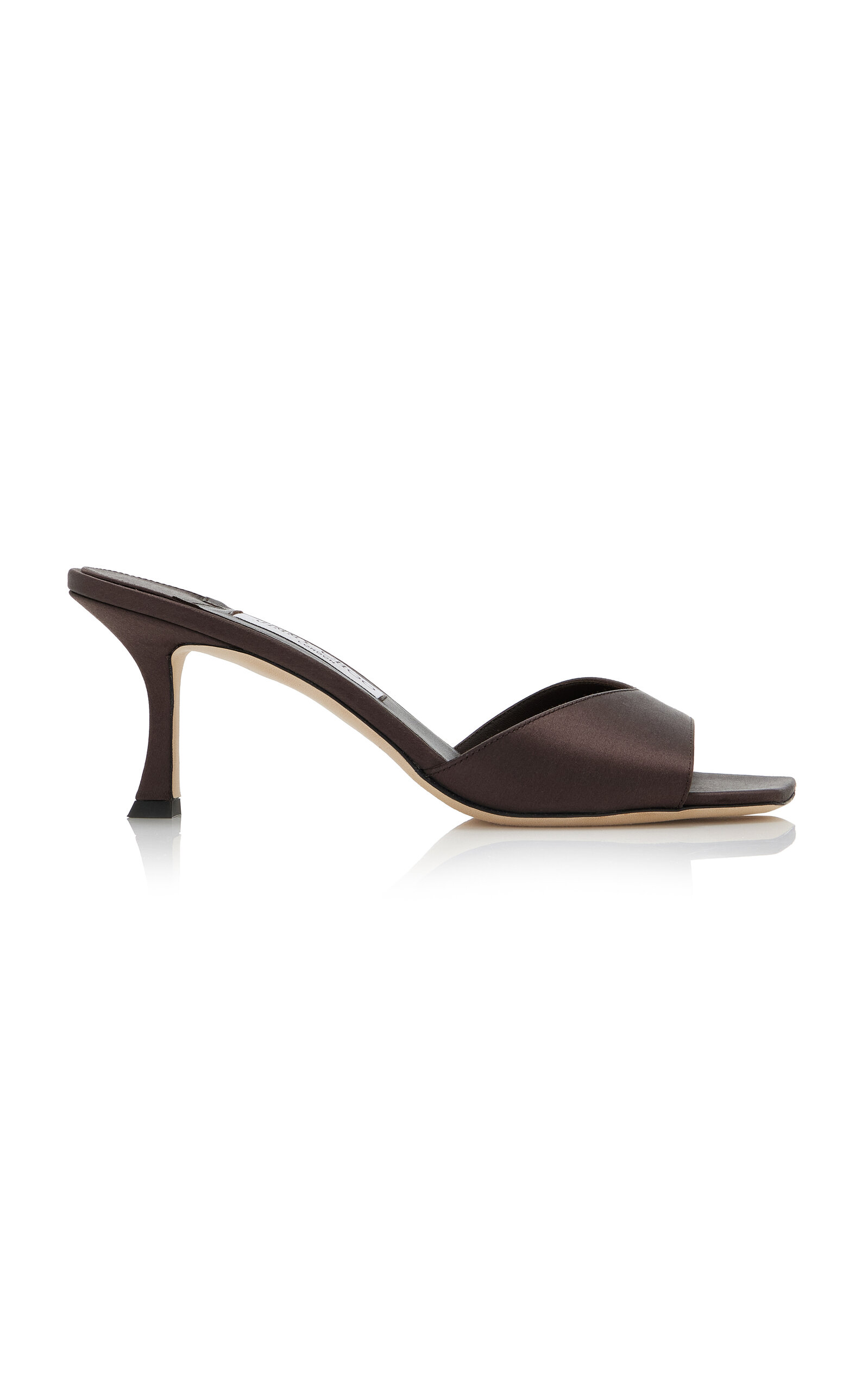 Jimmy Choo Skye Satin Mules - Women's Shoes