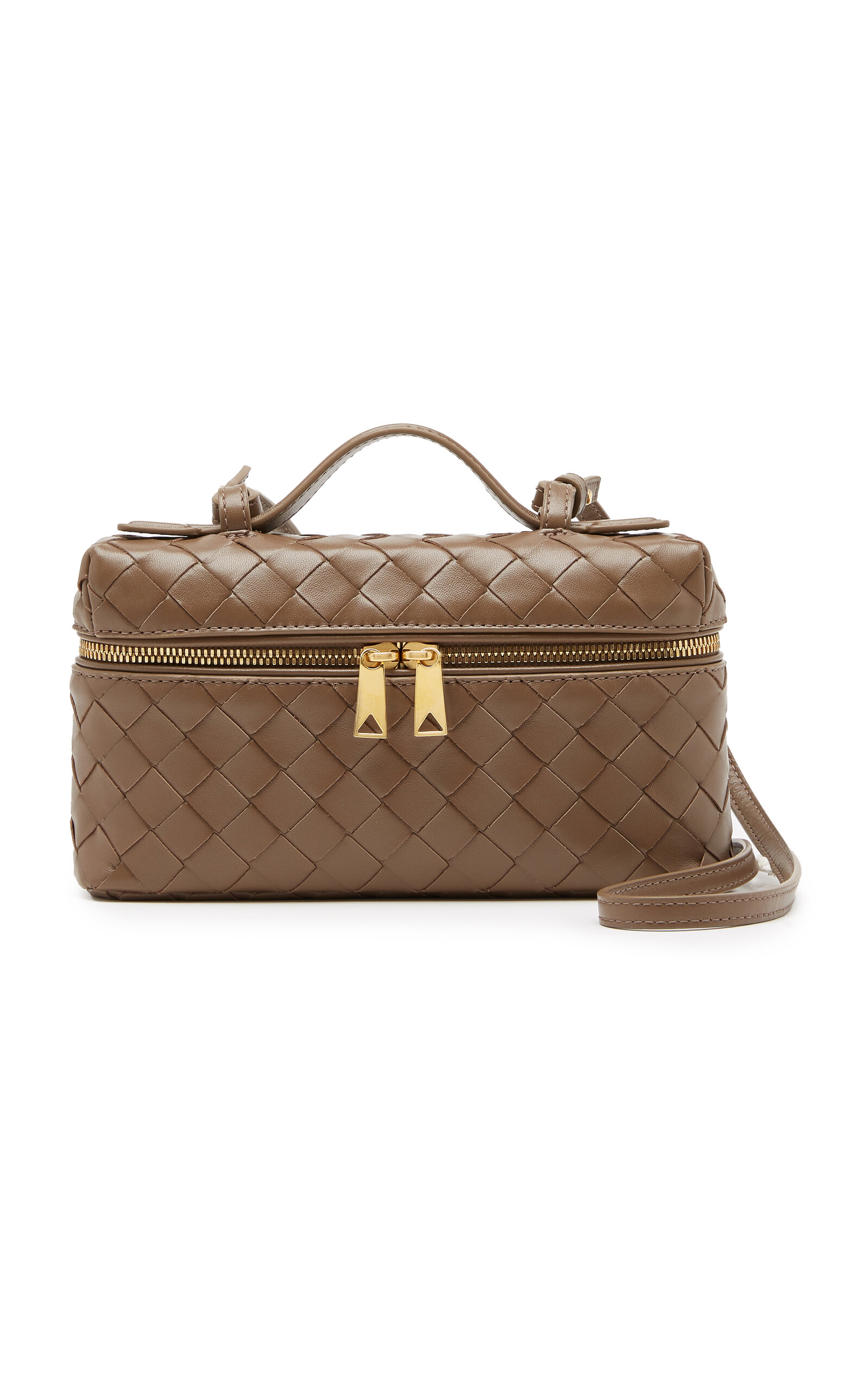 Bottega Veneta Bang Bang Intrecciato Leather Vanity Case