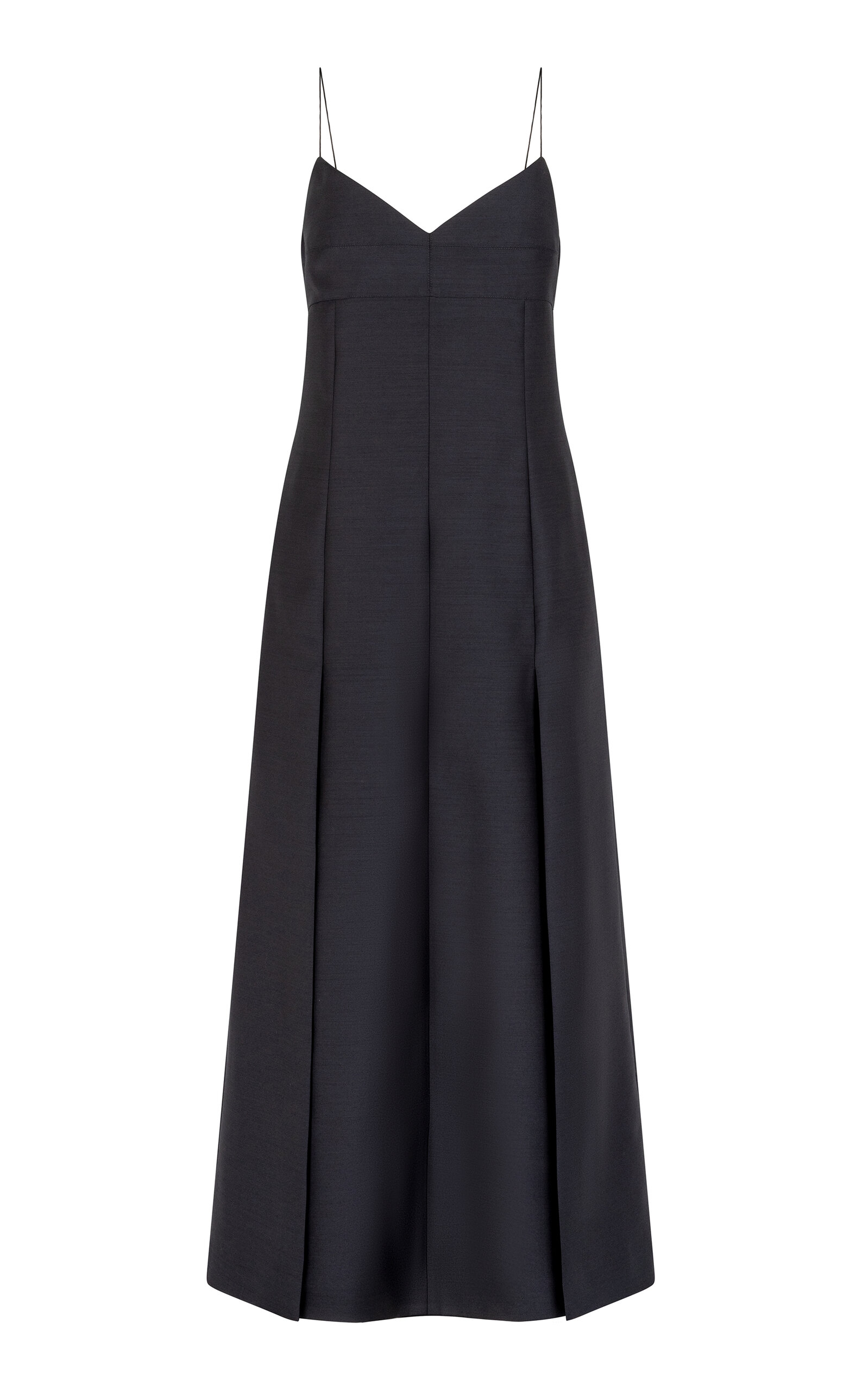 Heirlome Alyona Wool-Silk Maxi Slip Dress