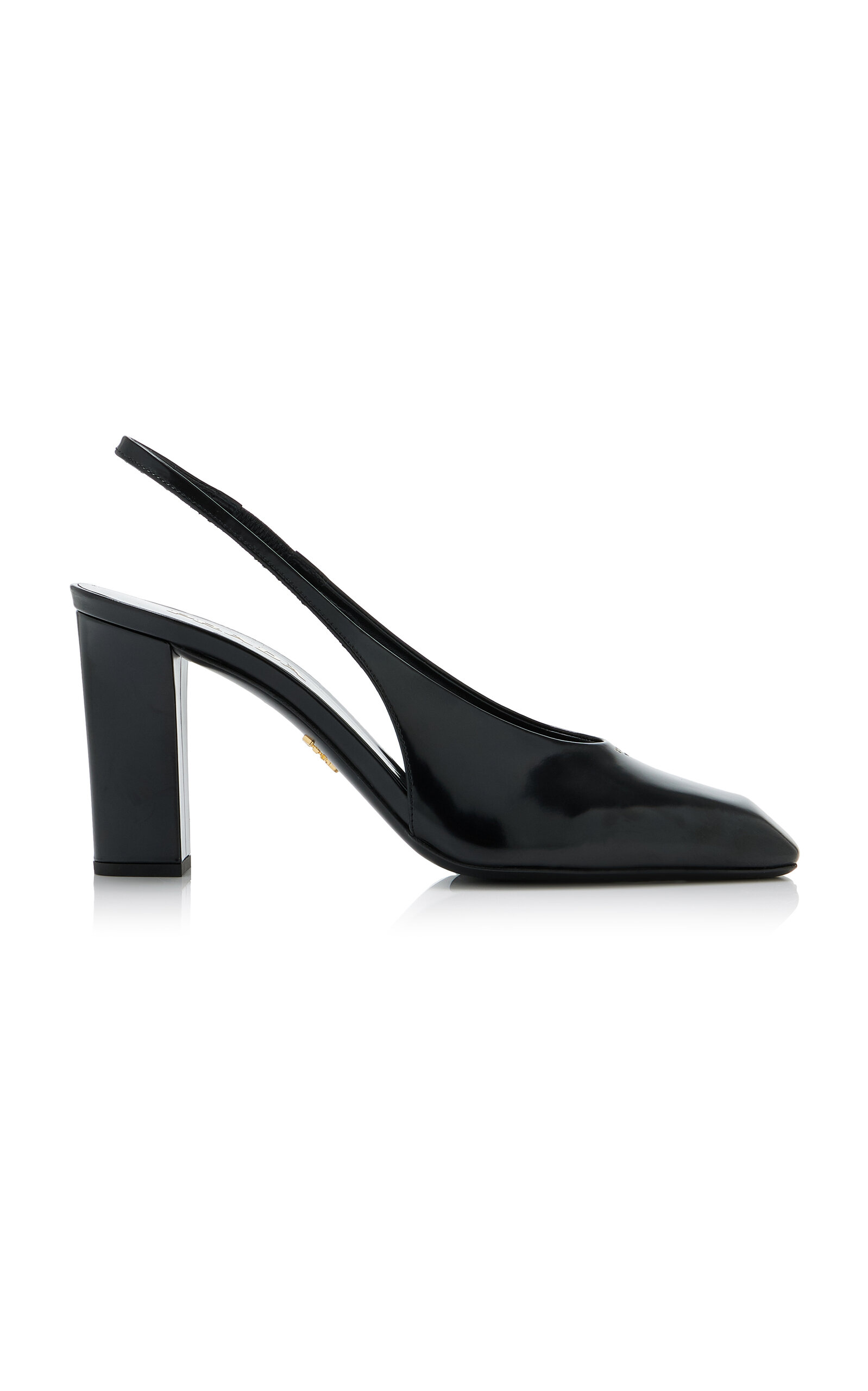Prada Leather Slingback Pumps