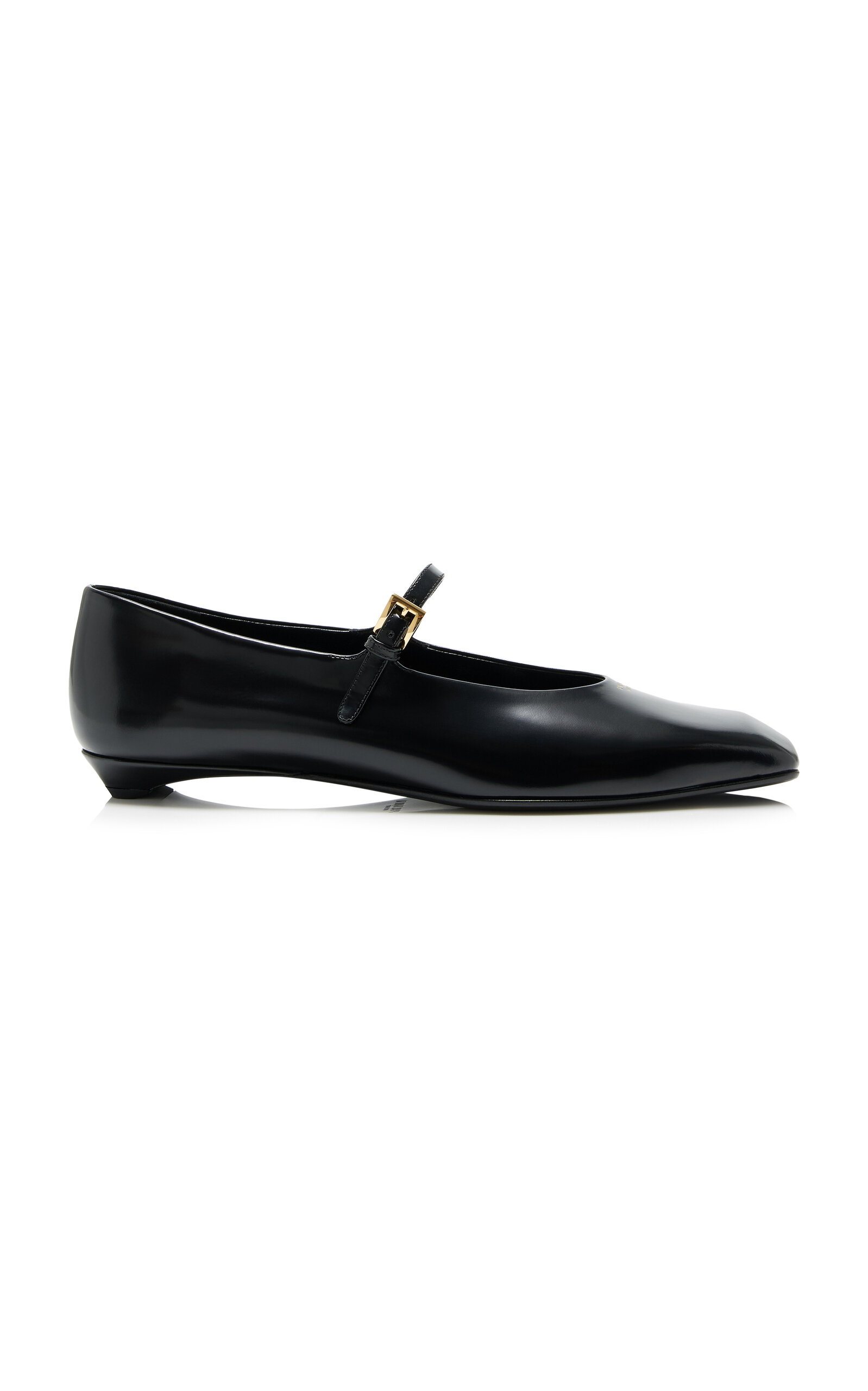 Prada Leather Ballet Flats - Moda Operandi