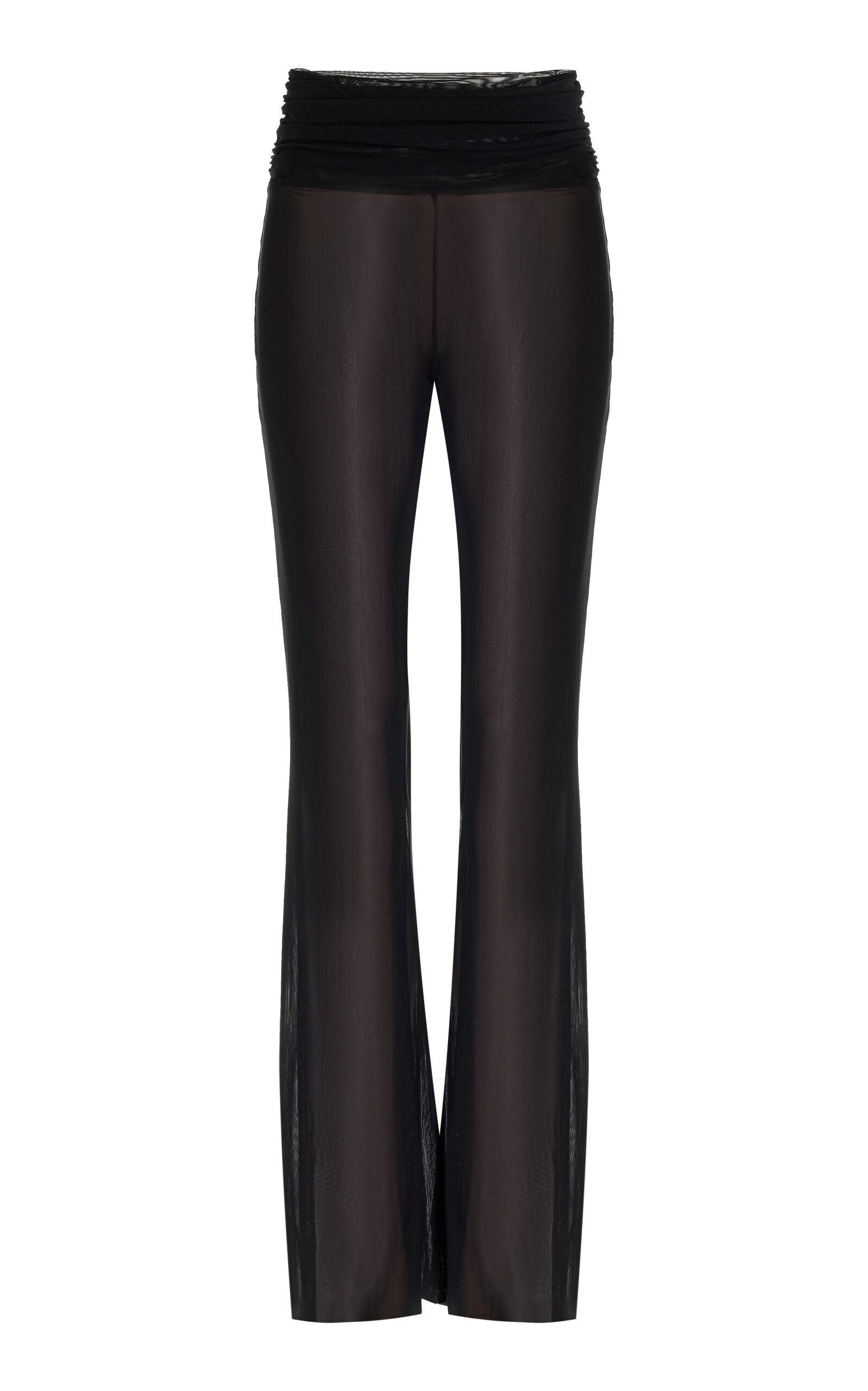 Bond-Eye Ayla Mesh Flare Pants - Black - M/L