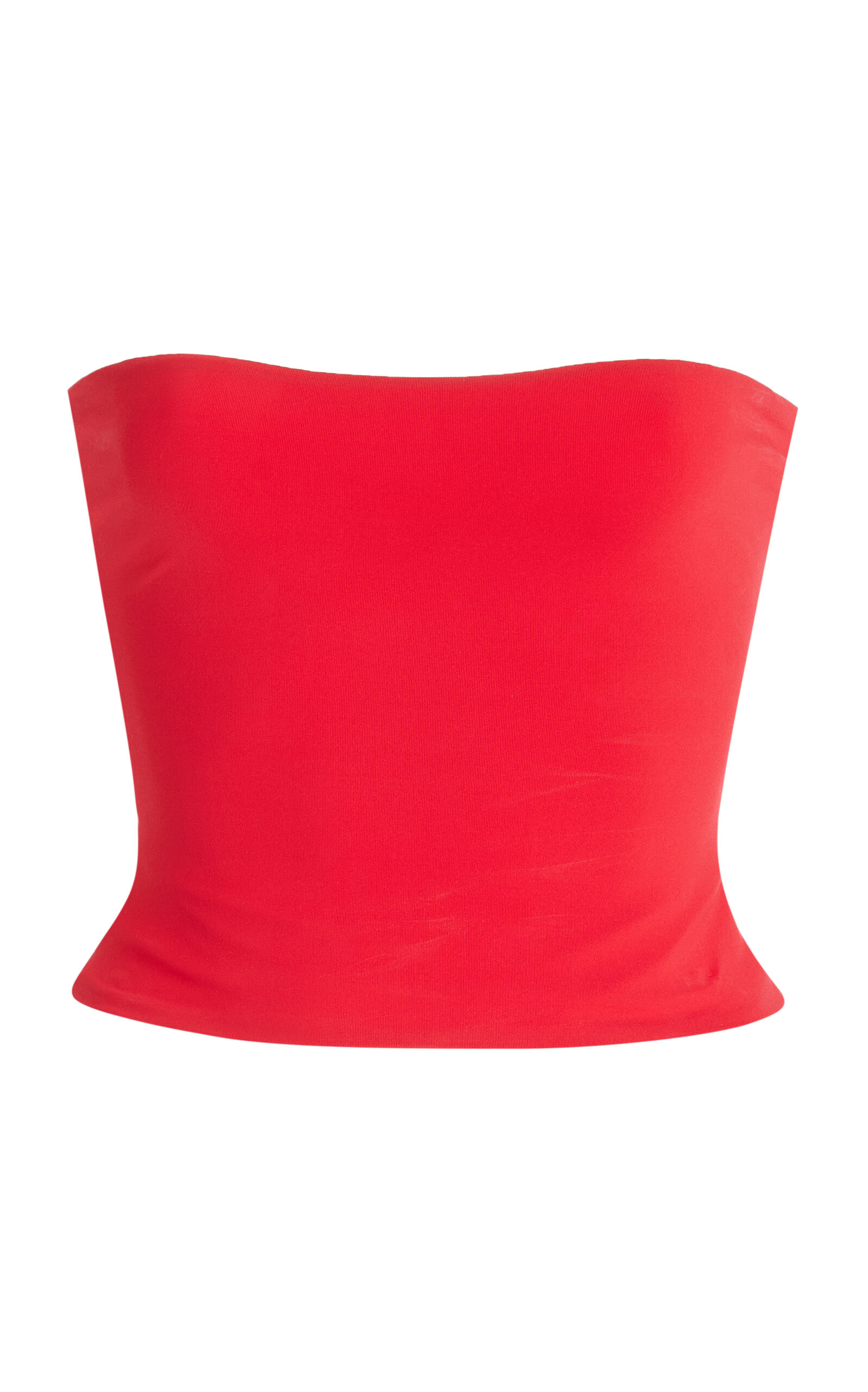 Bond-Eye Freya Convertible Strapless Jersey Tube Top - Red - M/L