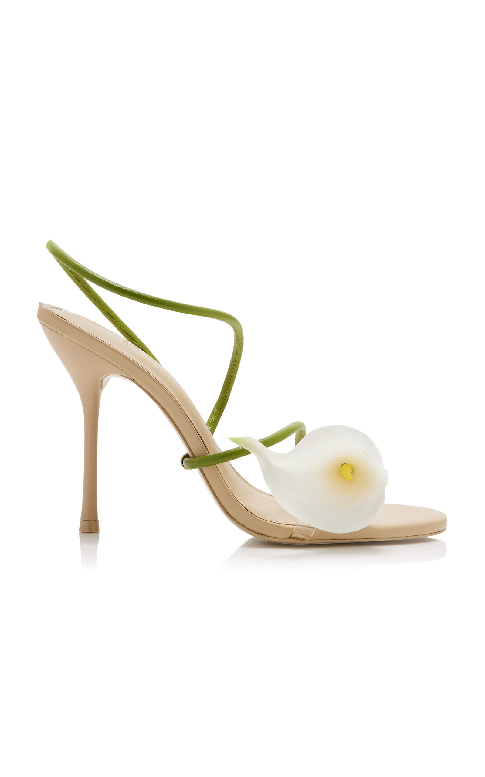 Cult Gaia Cassidy Sculptural Leather Sandals - Moda Operandi