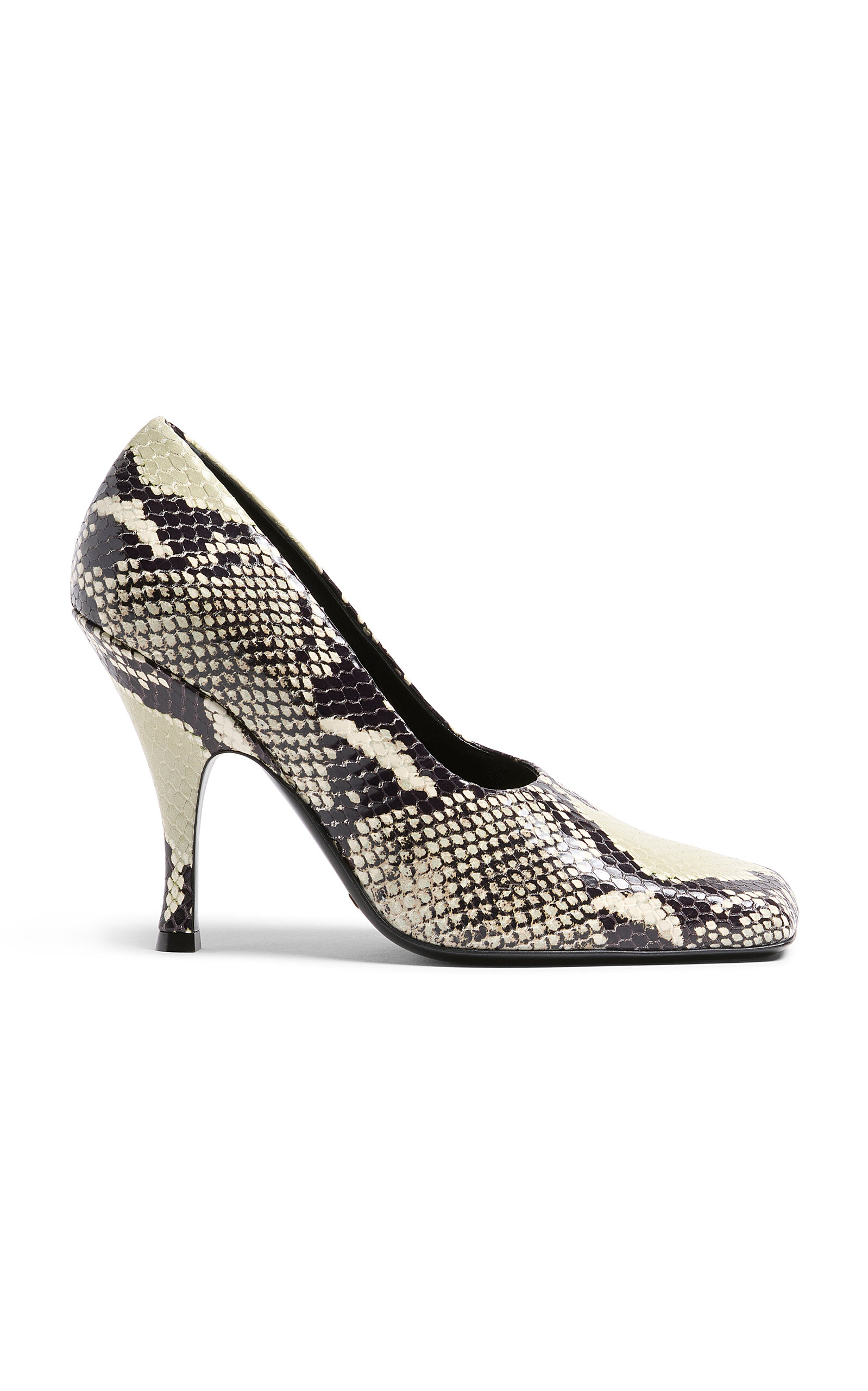 Khaite Eva Python-Effect Leather Pumps - Animal - IT 36.5 - Women's Shoes
