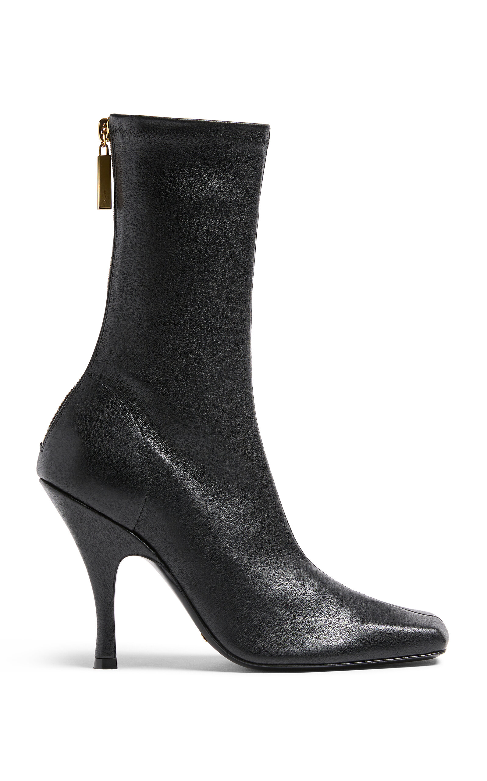 Khaite Eva Mid-Calf Leather Boots