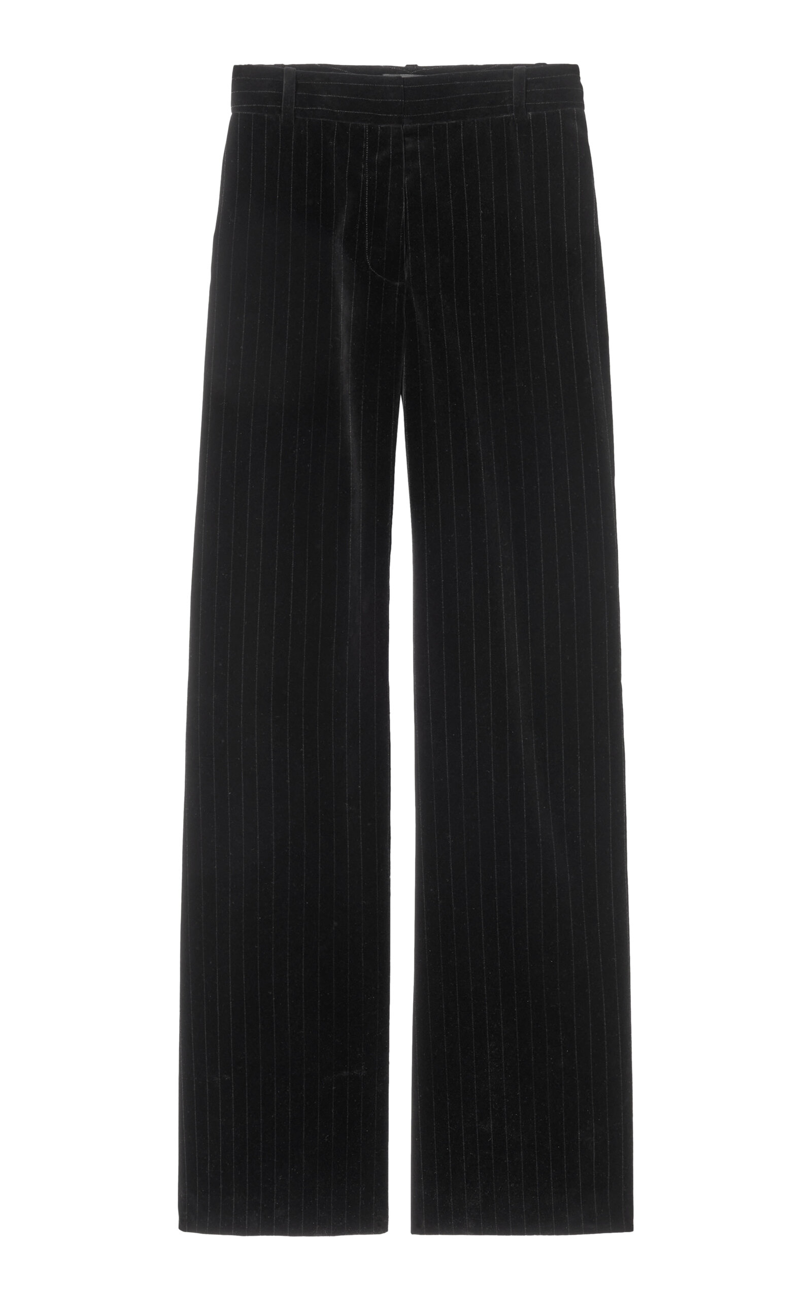 NILI LOTAN Effy Wool Wide-Leg Pants - Black