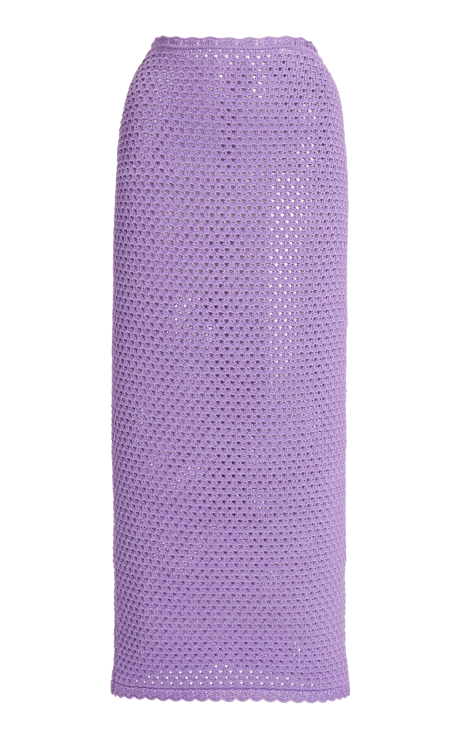 Dolce & Gabbana Crocheted Cotton Midi Skirt