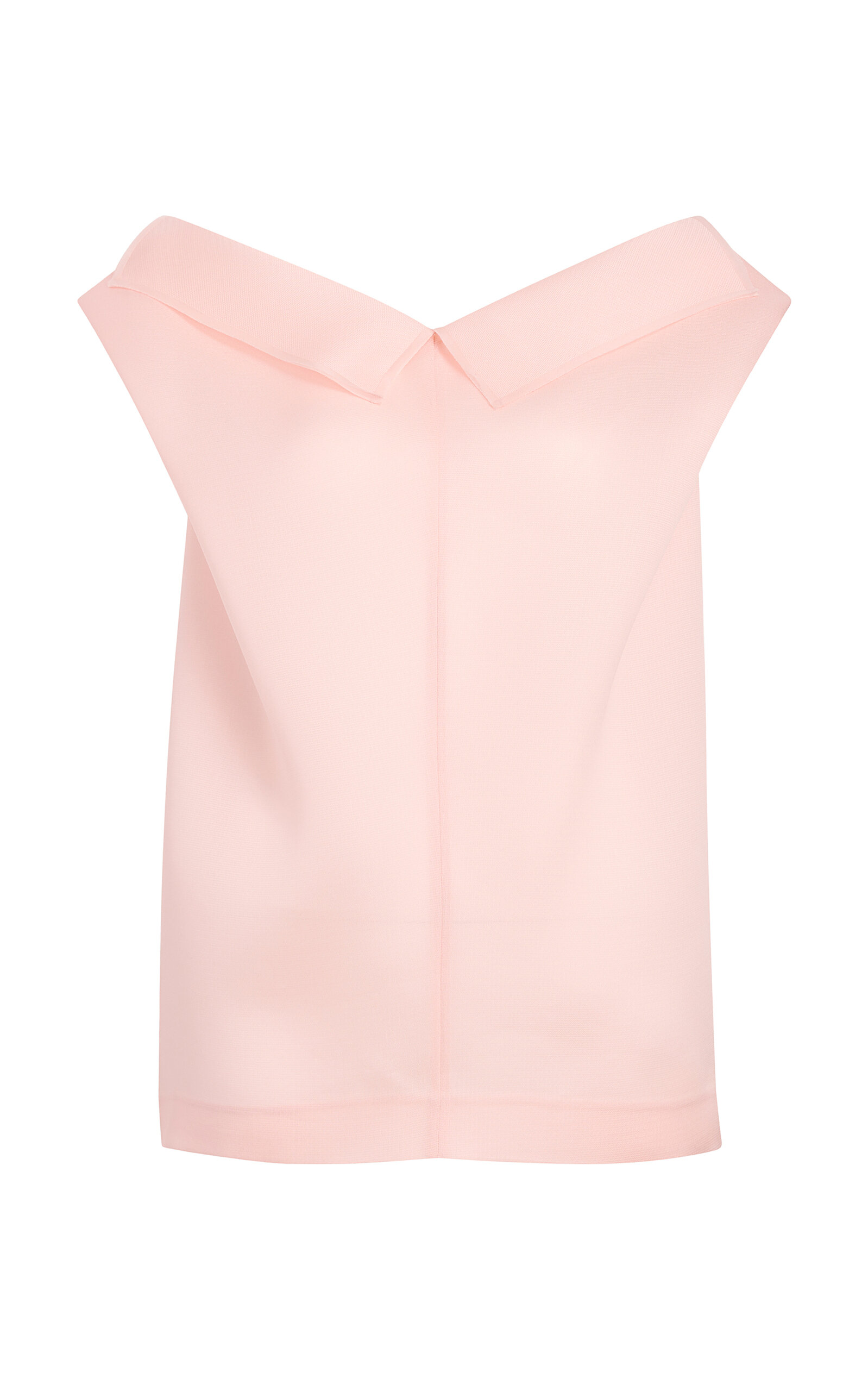 Khaite Selly Draped Silk Top - Pink