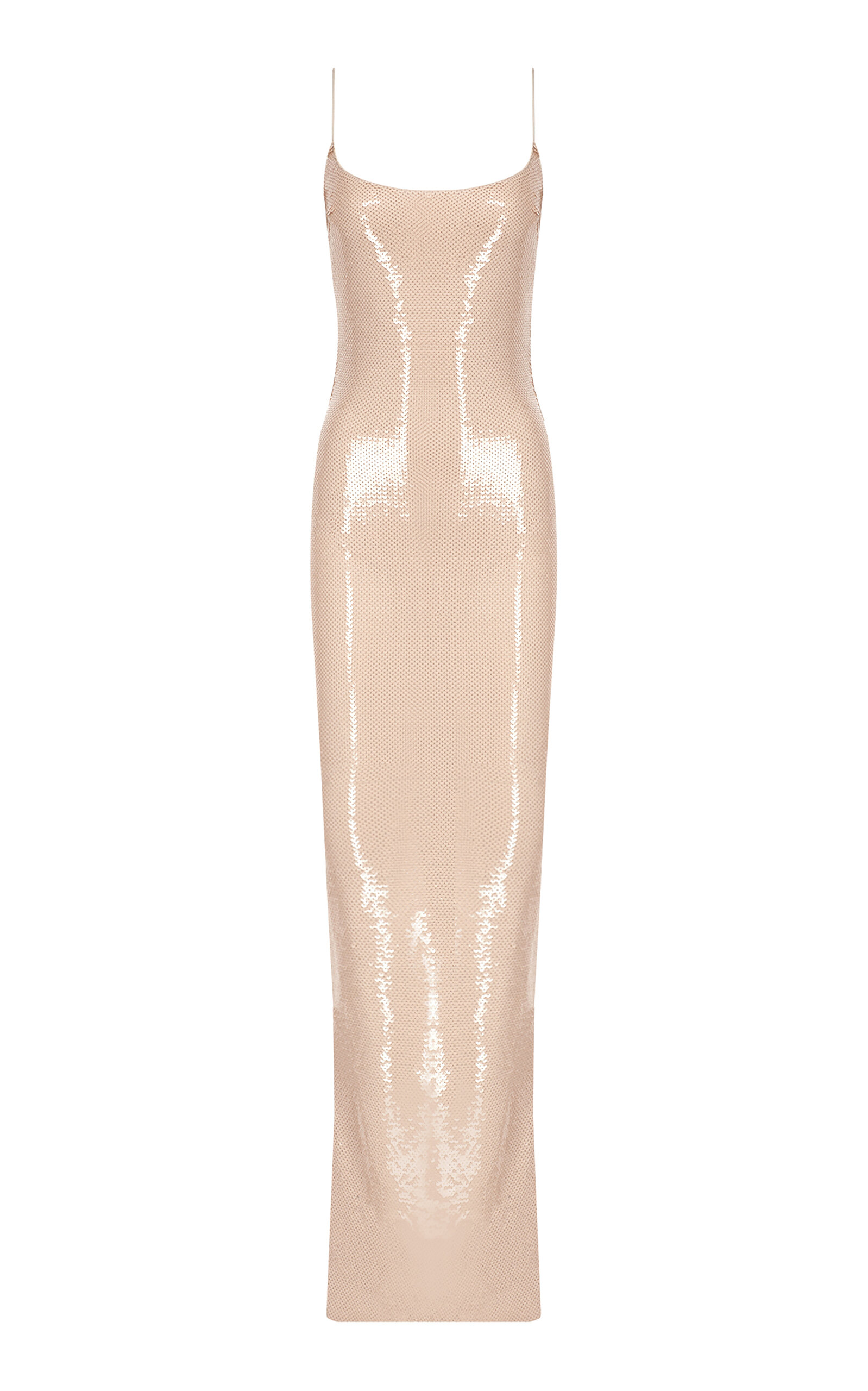 The New Arrivals Ilkyaz Ozel Isis Sequined Maxi Dress - Pink