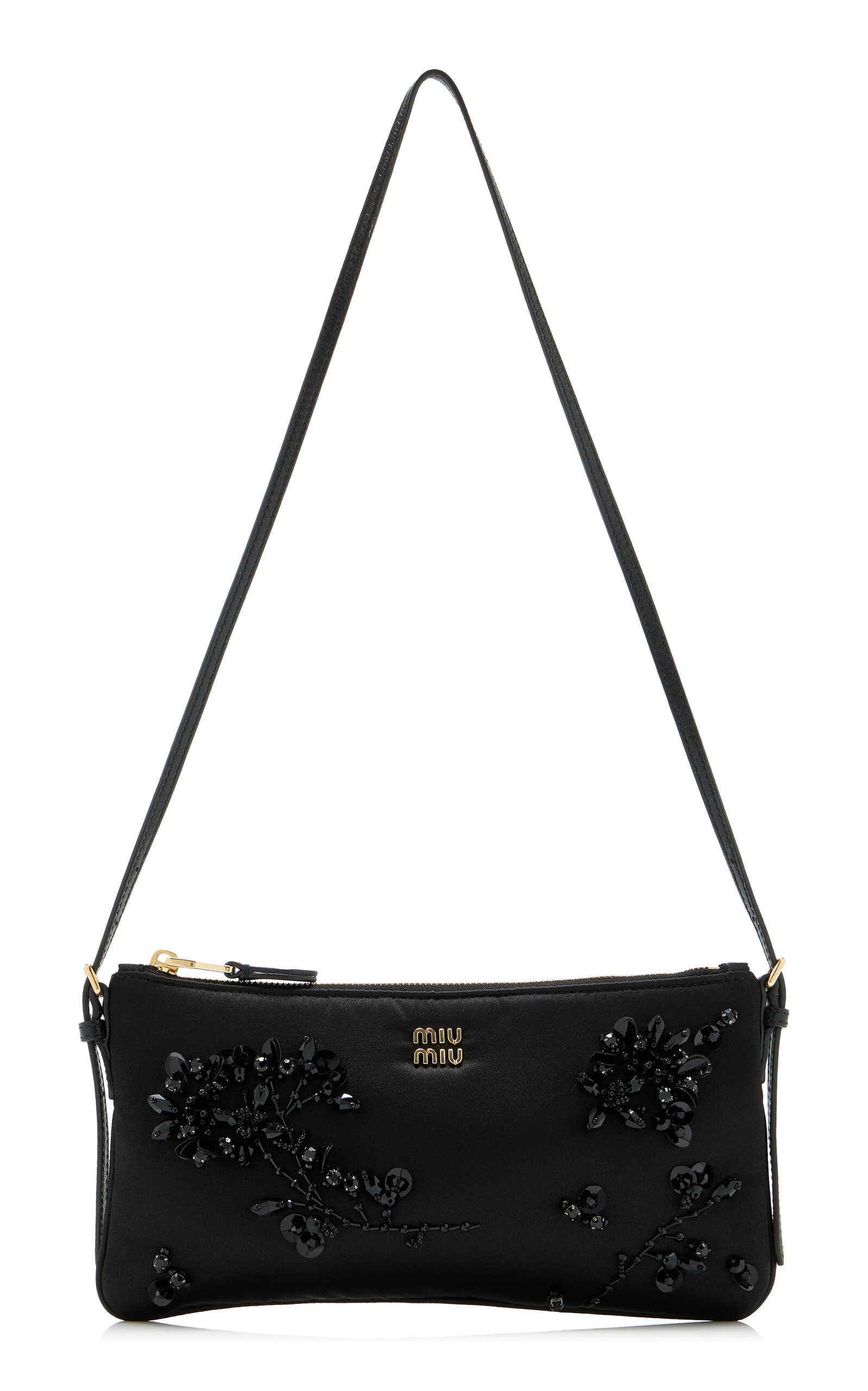 Miu Miu Embellished Shouler Bag