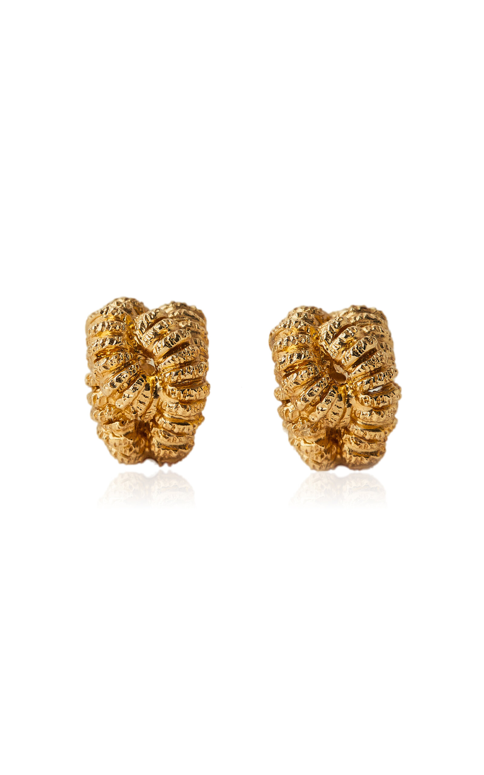Paola Sighinolfi Talisman 18k Gold-Plated Earrings - Gold - OS - Moda Operandi - Women's Jewelry And Watches