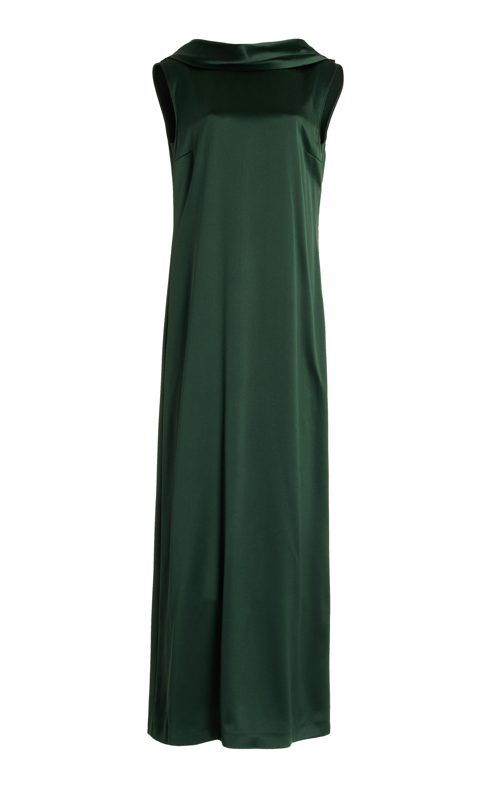 Altuzarra Sethie Silk Maxi Dress - Green
