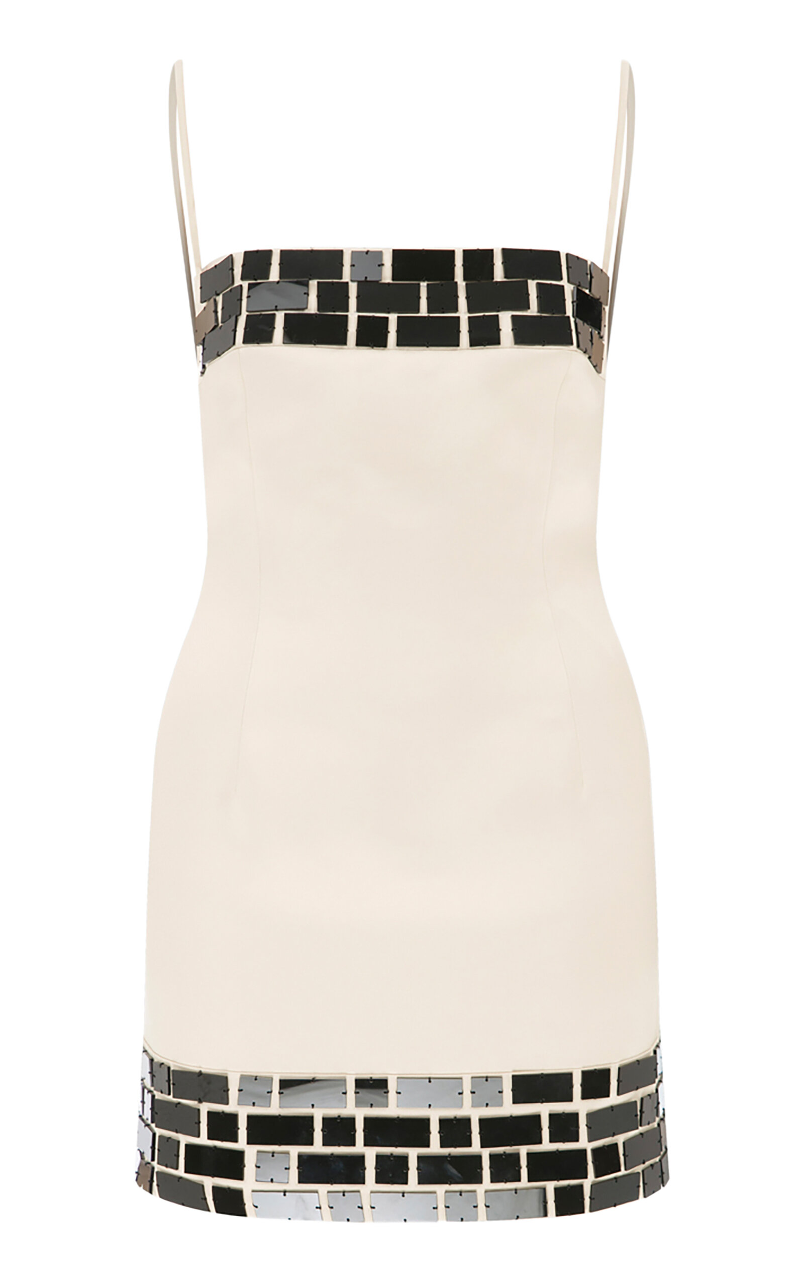 ILA. Carole Embellished Crepe Mini Dress - Tan