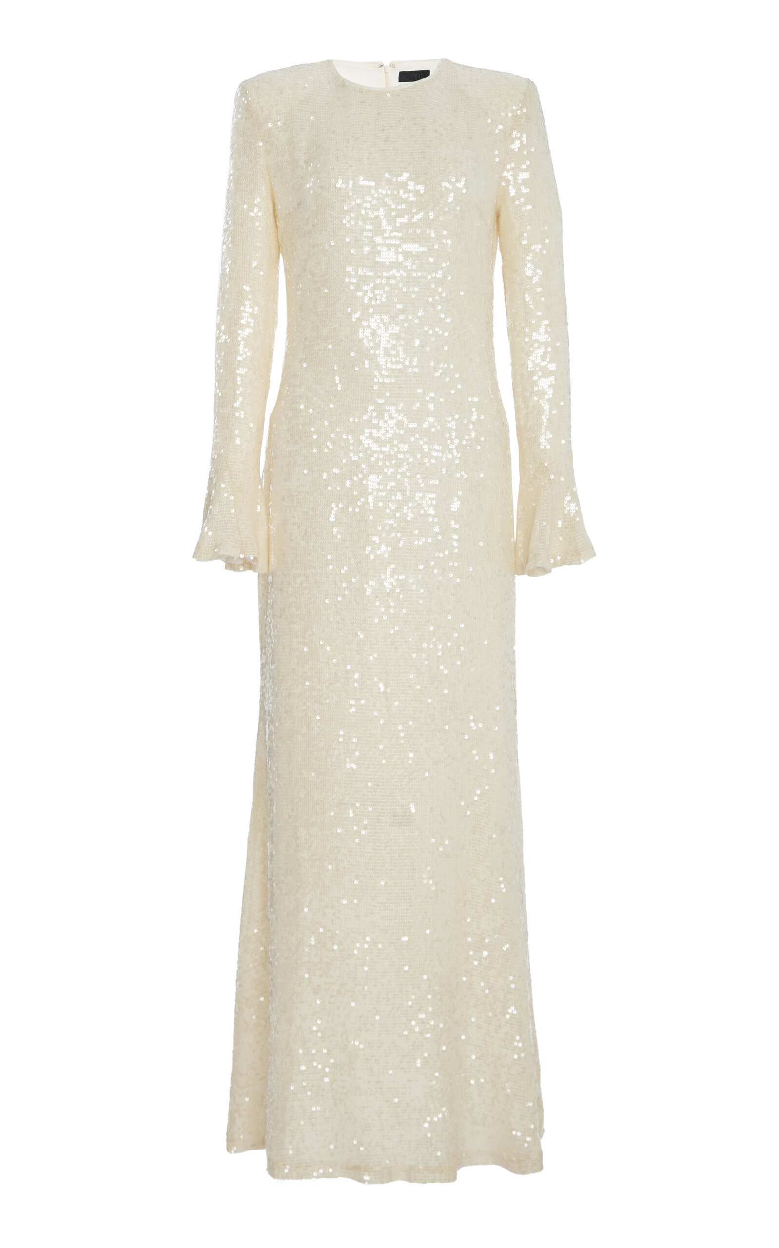 Lapointe Exclusive Sequined Maxi Dress In White