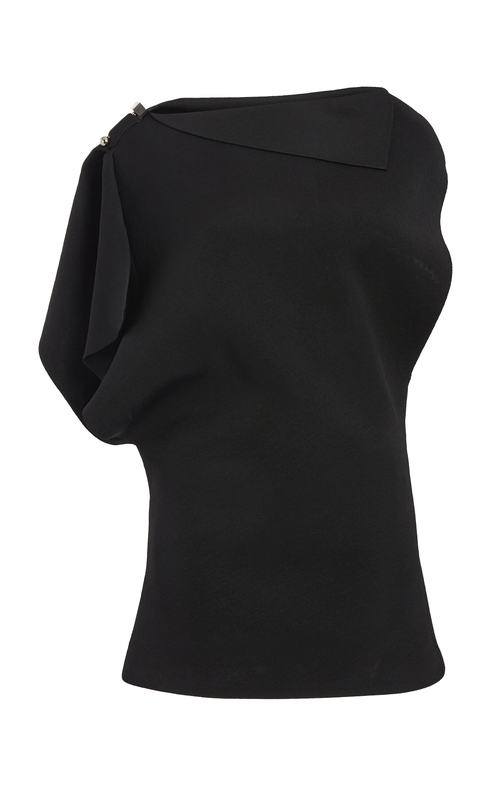 Jacquemus Trapeze Draped Mini Dress