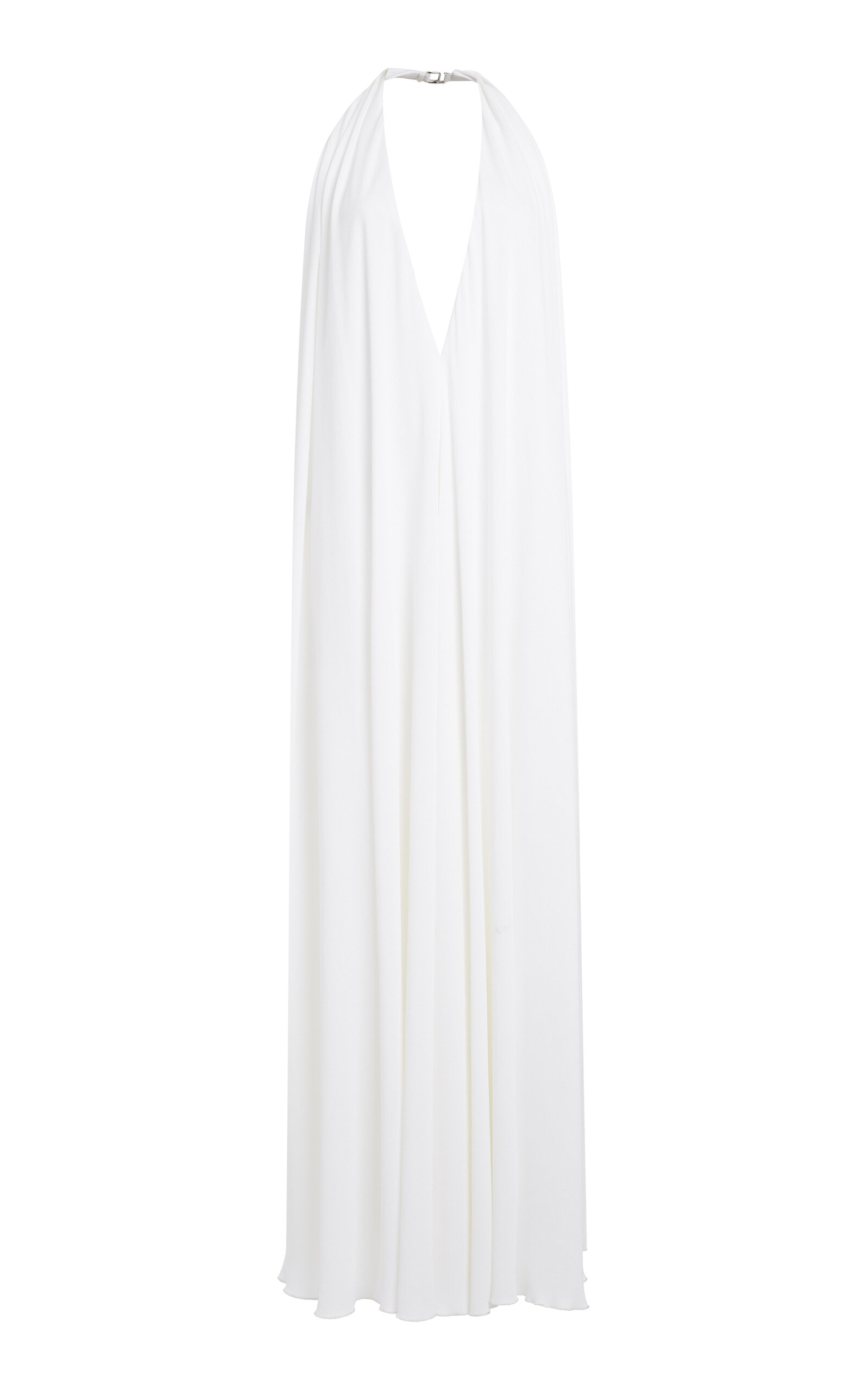 Jacquemus Norma Open-Back Maxi Halter Dress - White - Men's Clothing