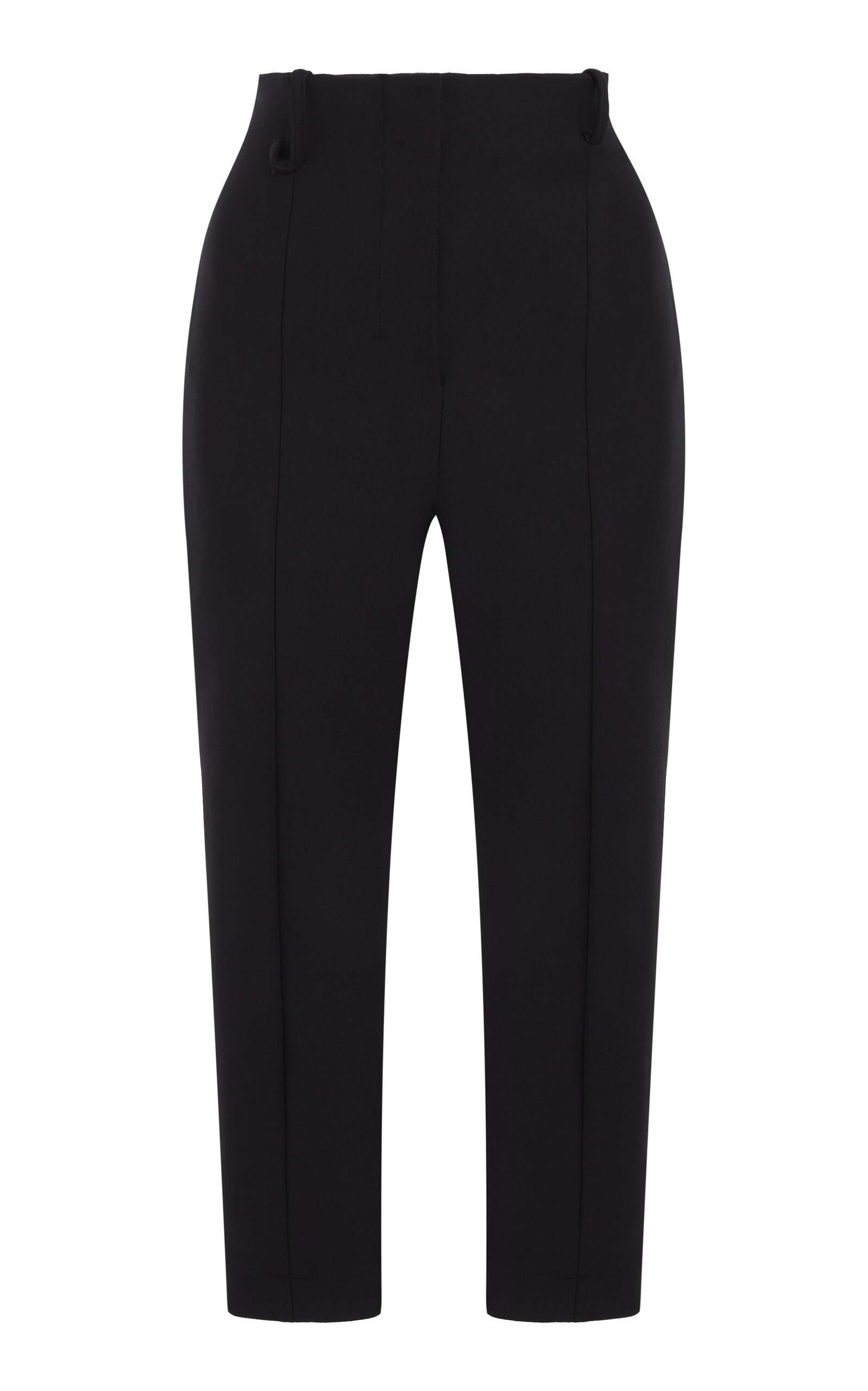 Jacquemus High-rise Capri Pants In Black