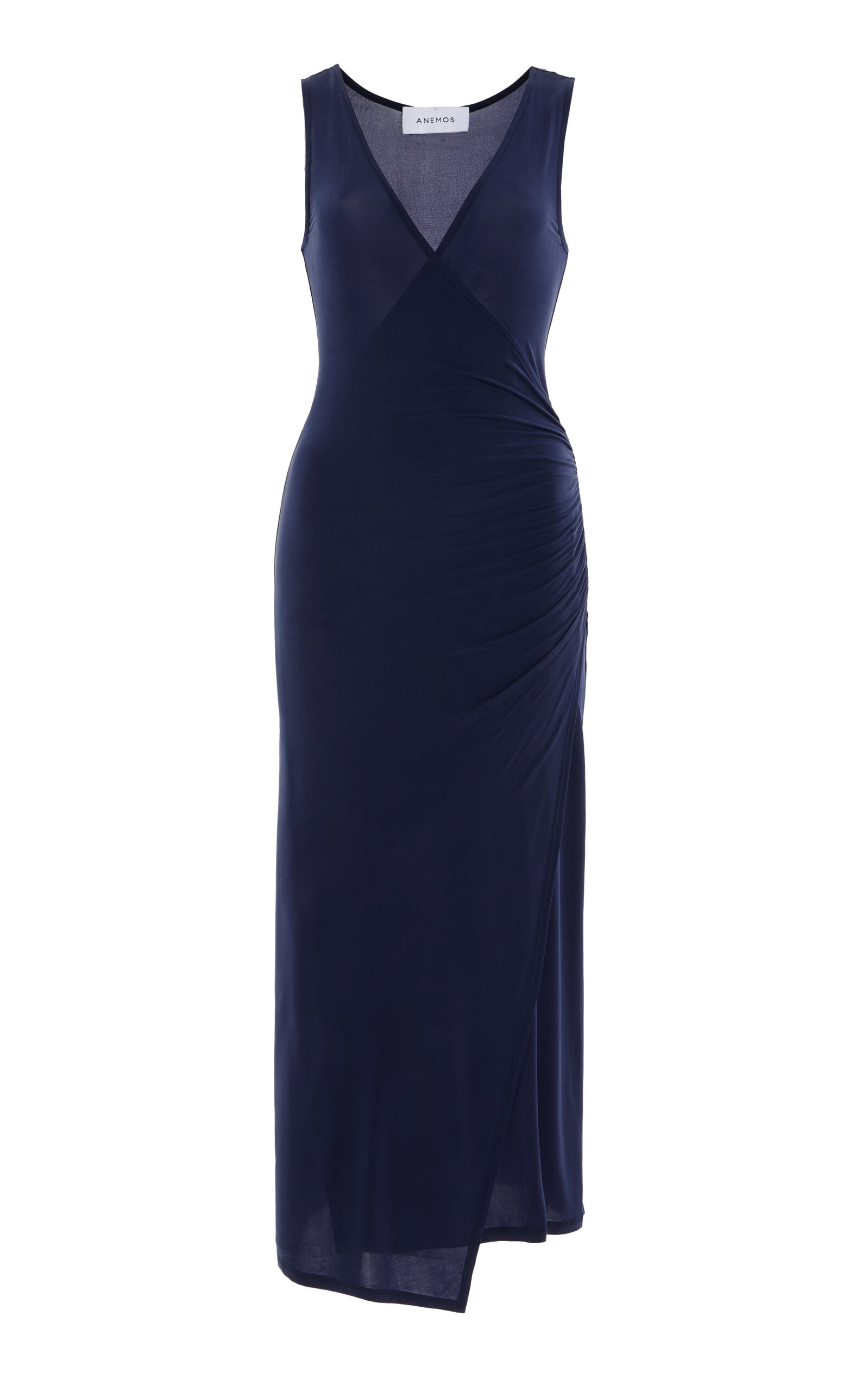 ANEMOS WRAP-EFFECT DRESS 