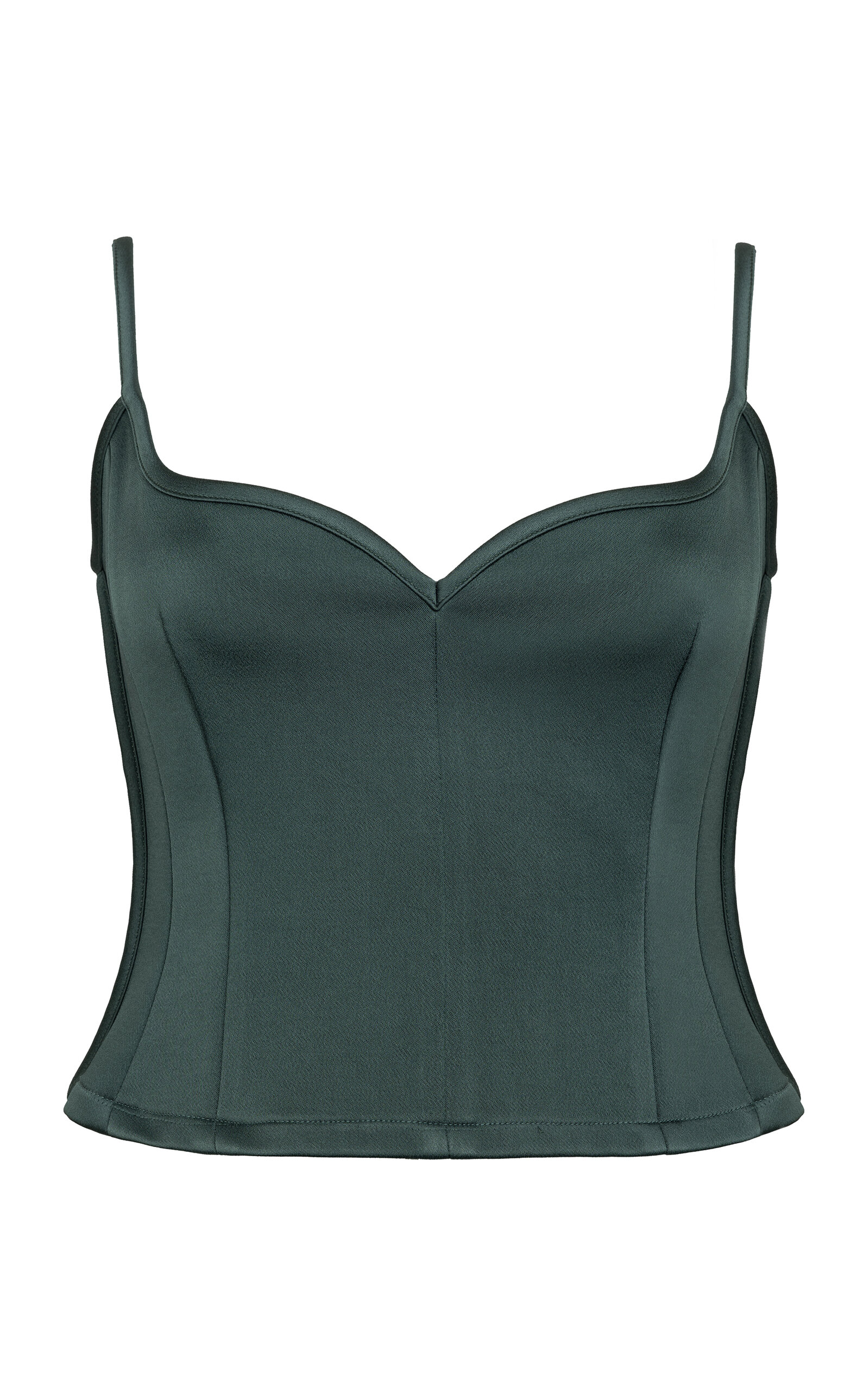 Paris Georgia Heart Suiting Top - Olive