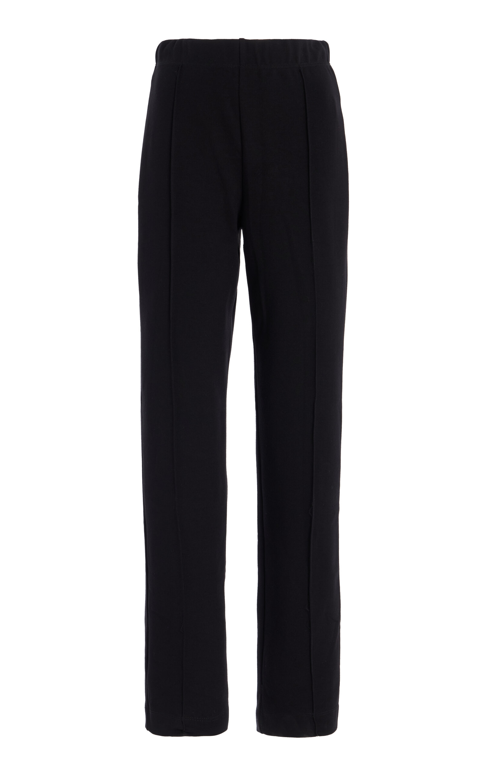 Leset Rio Stretch-ponte Cigarette Pants In Black