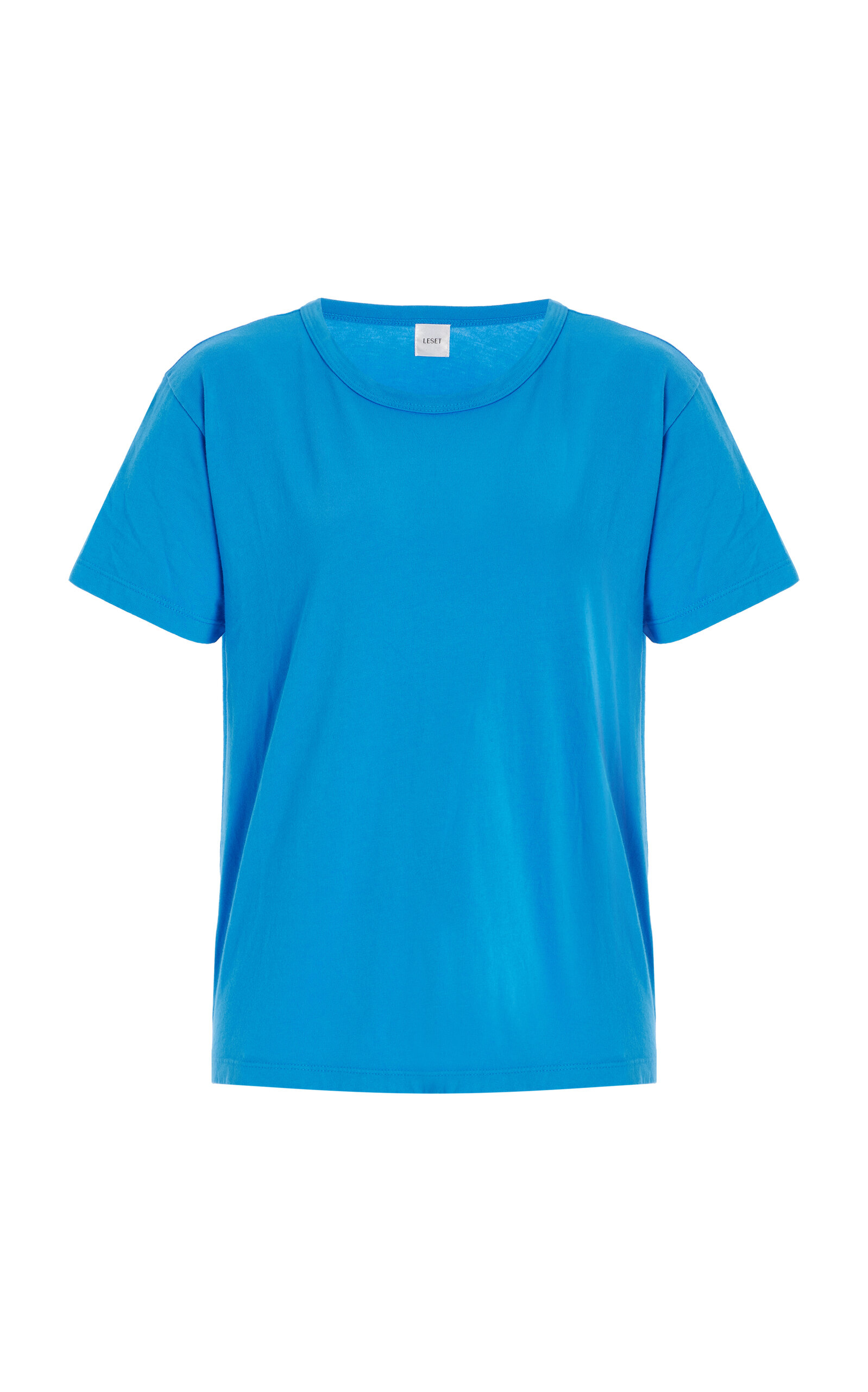 Leset The Margo Cotton T-shirt In Blue