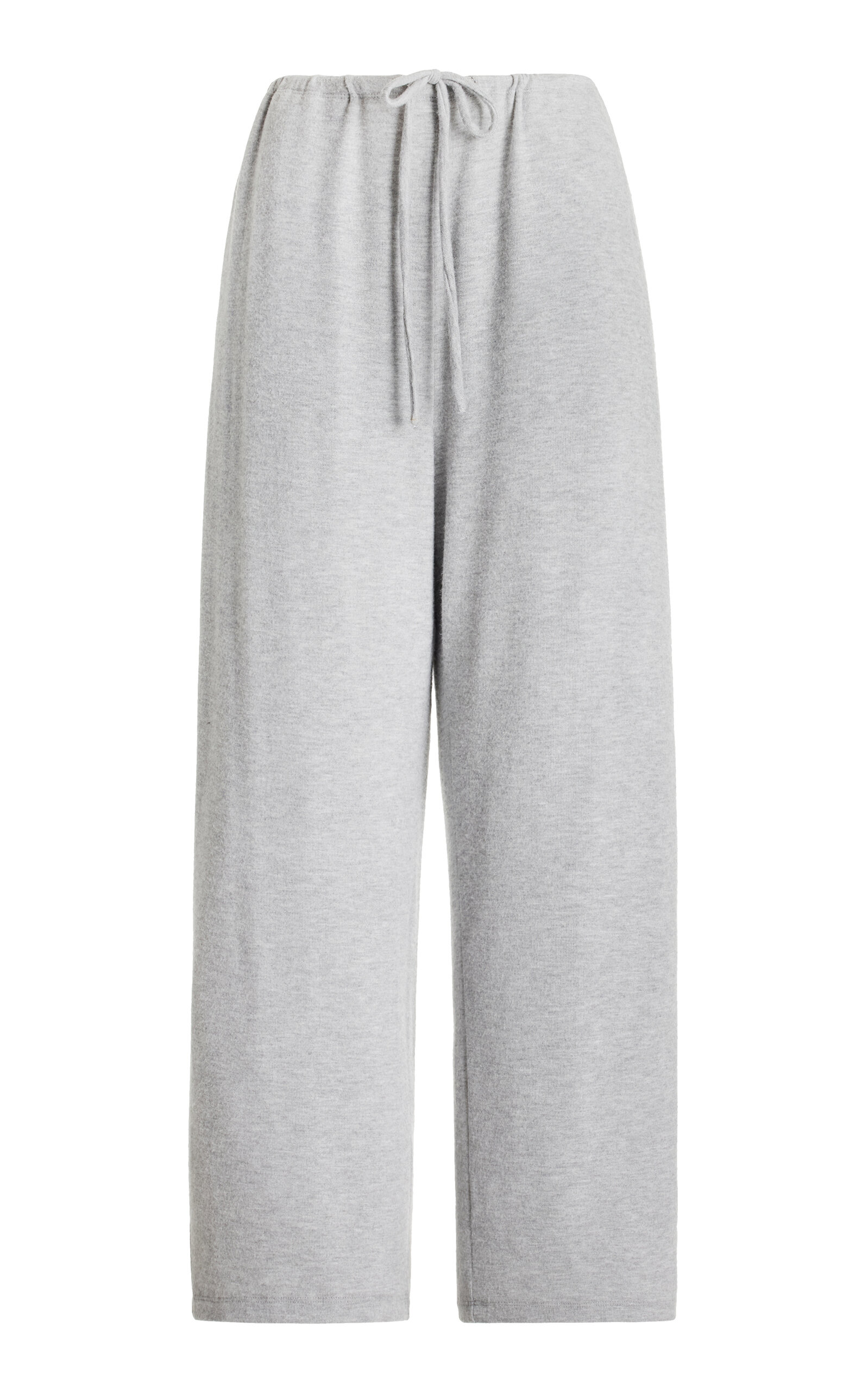 Leset Lauren Cropped Drawstring Pants - Grey