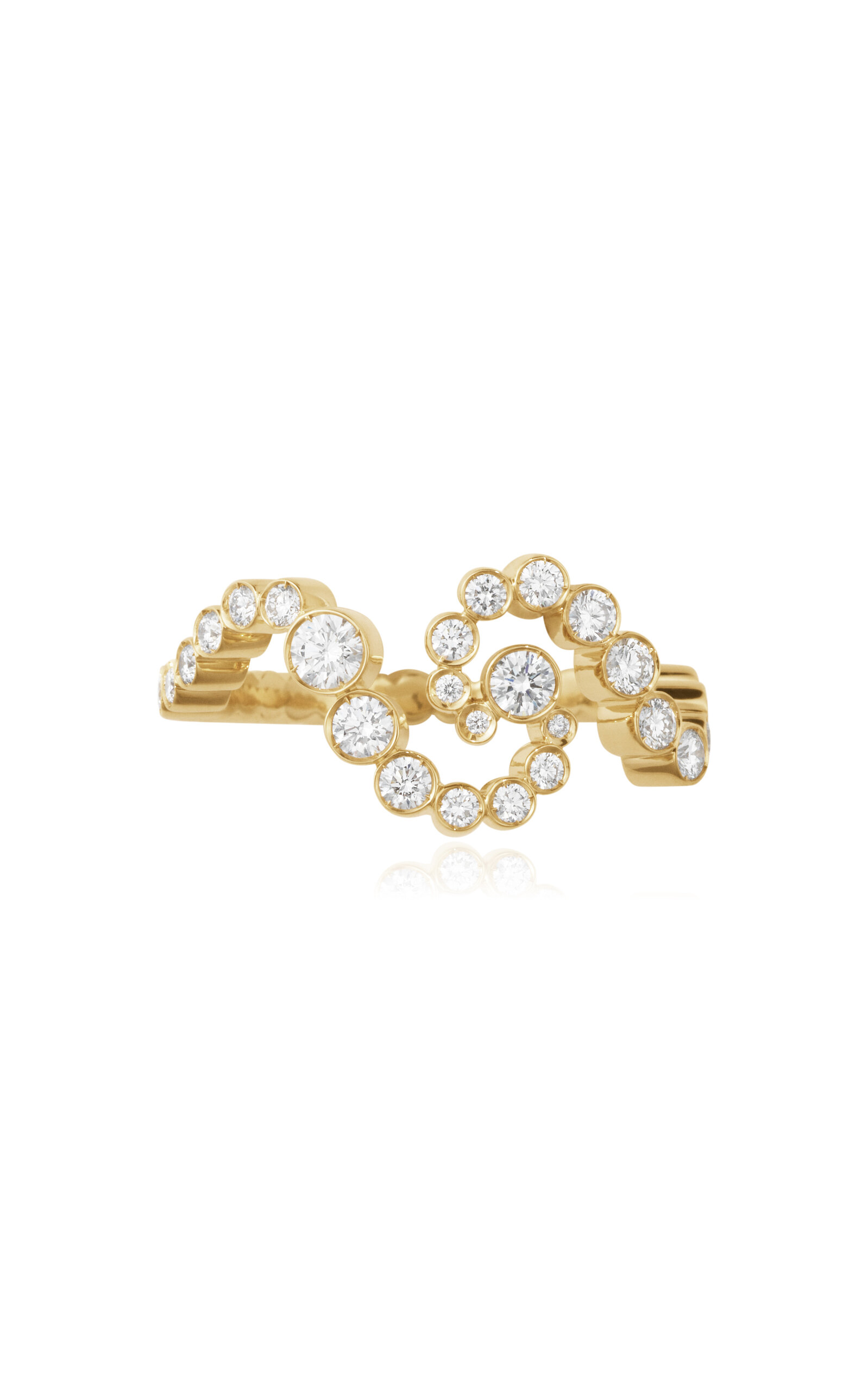 Sophie Bille Brahe Ensemble 18k Yellow Gold Diamond Ring In Gold