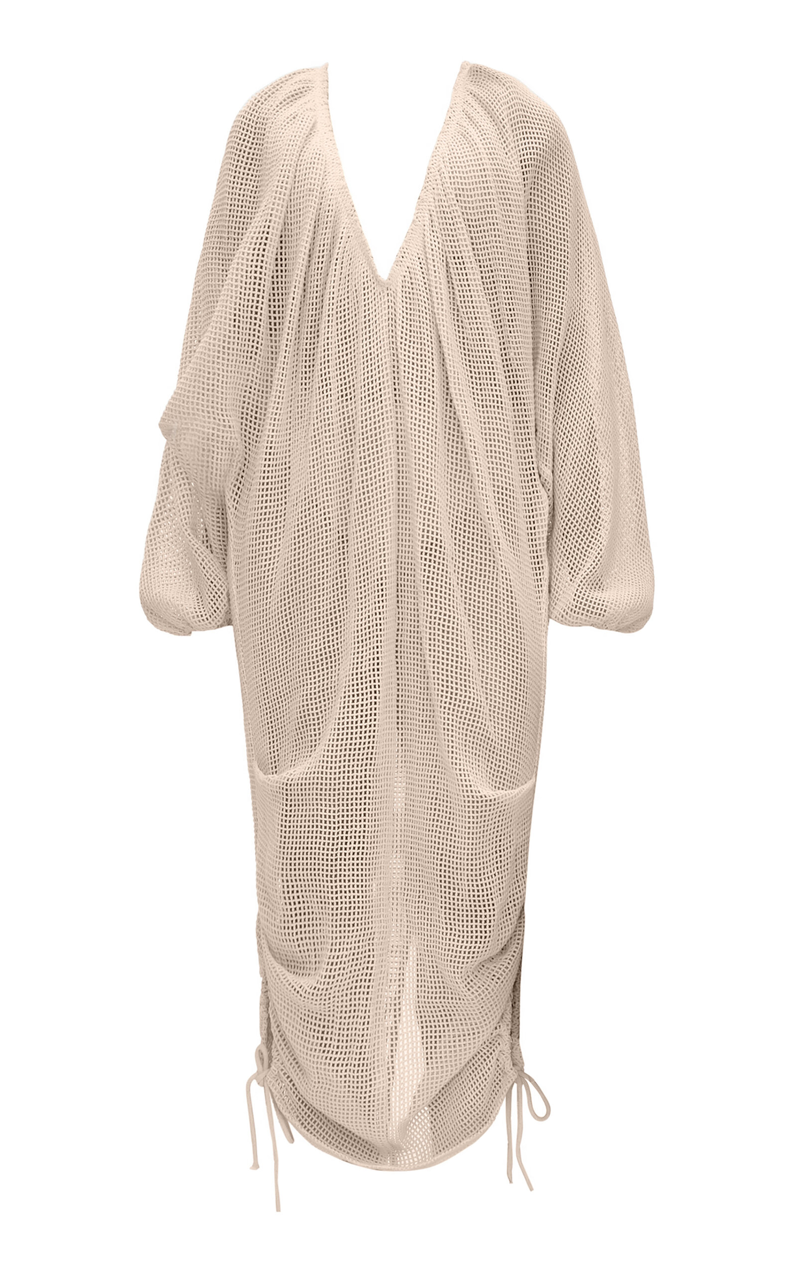 Andrea Iyamah Meta Netted Cotton Cover-Up