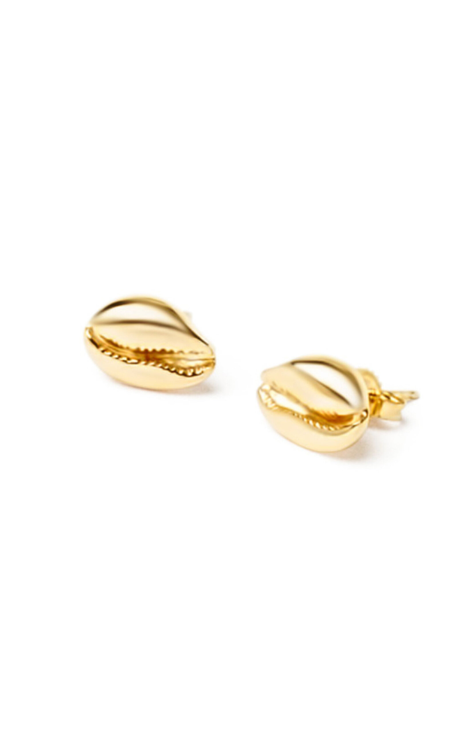 Almasika Le Petit Cauri Endiamante 18K Yellow Gold Diamond Earrings - Gold - OS - Moda Operandi - Women's Jewelry And Watches