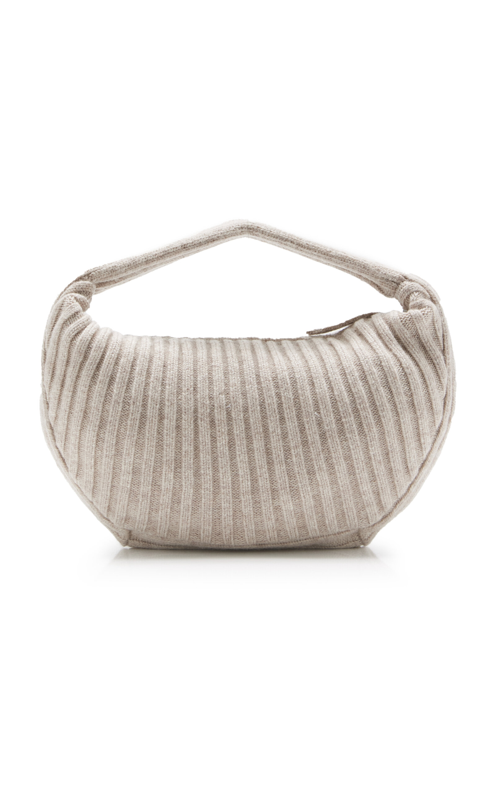 Aya Muse Luna Wool-Cashmere Mini Shoulder Bag - Neutral - OS