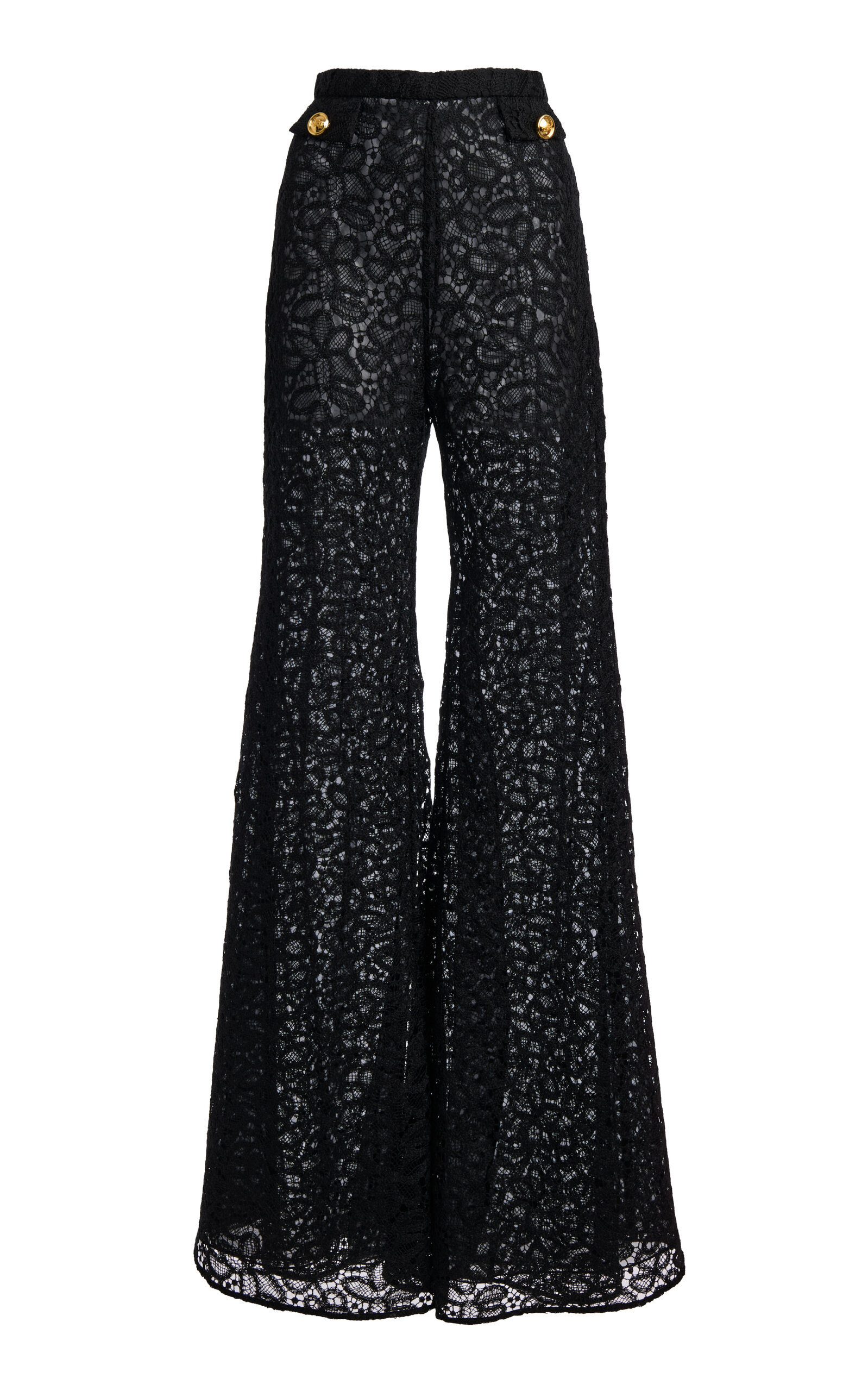 Flared Lace Pants
