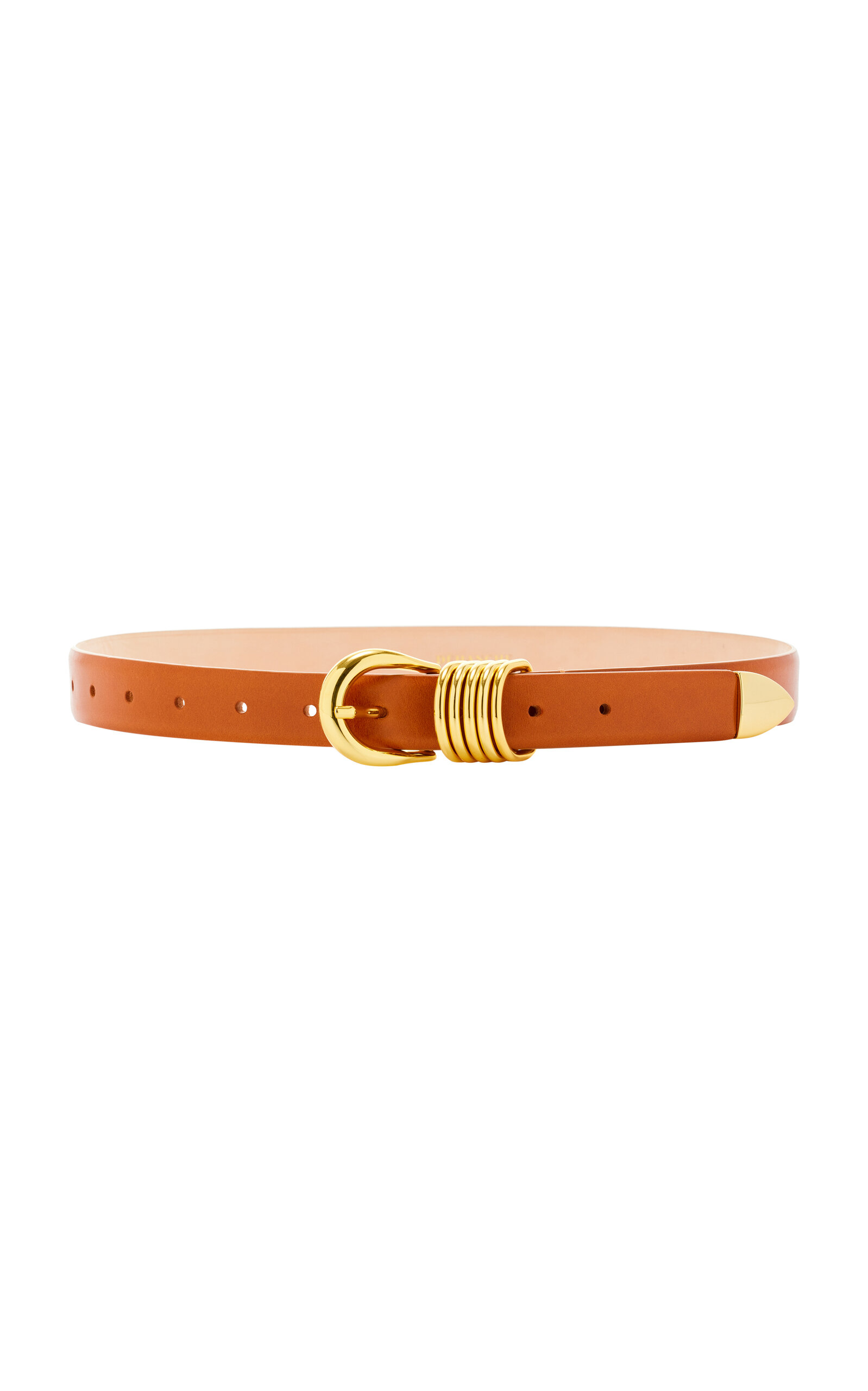 Déhanche Hollyhock Leather Belt - Women's Accessories