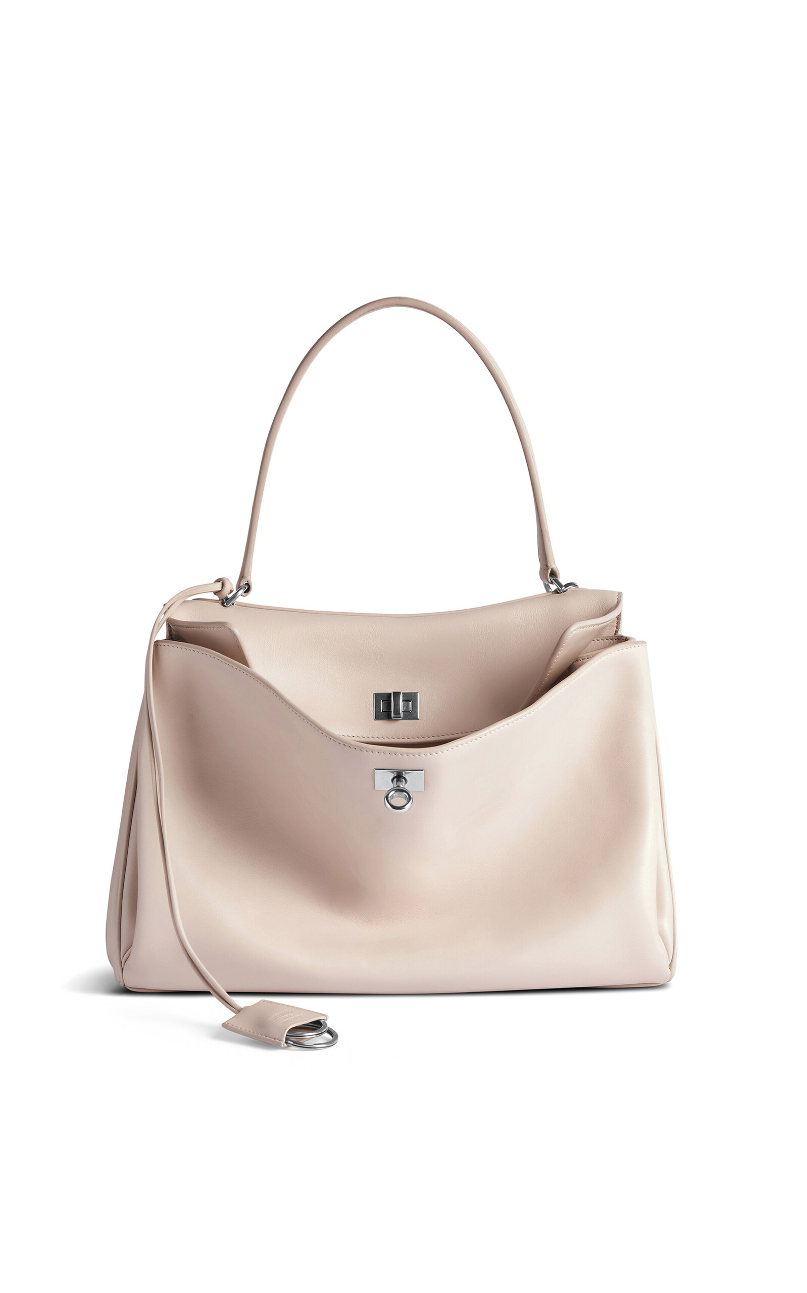 Balenciaga Rodeo Medium Leather Top Handle Bag