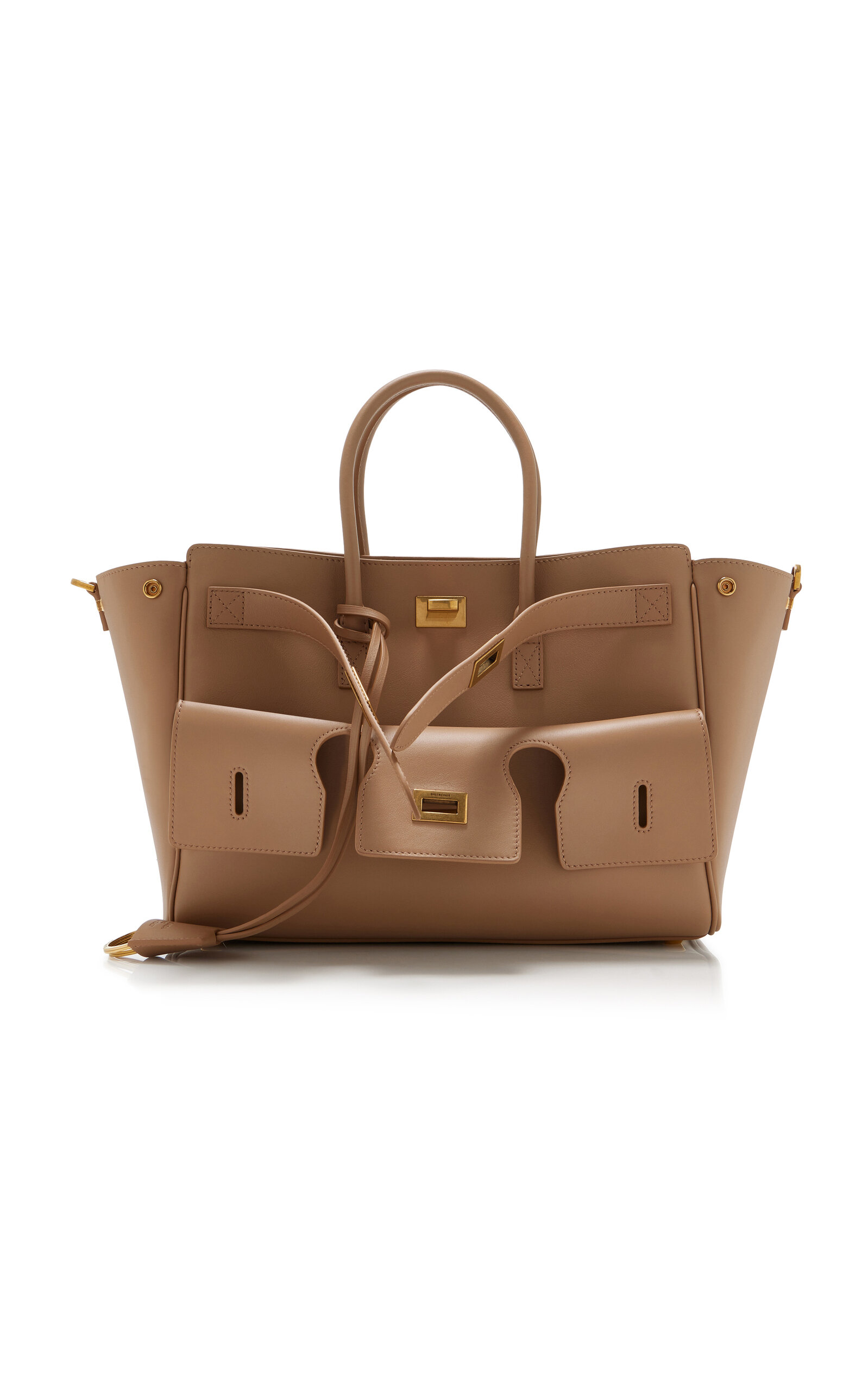 Balenciaga Bel Air Small Leather Carry-All Bag