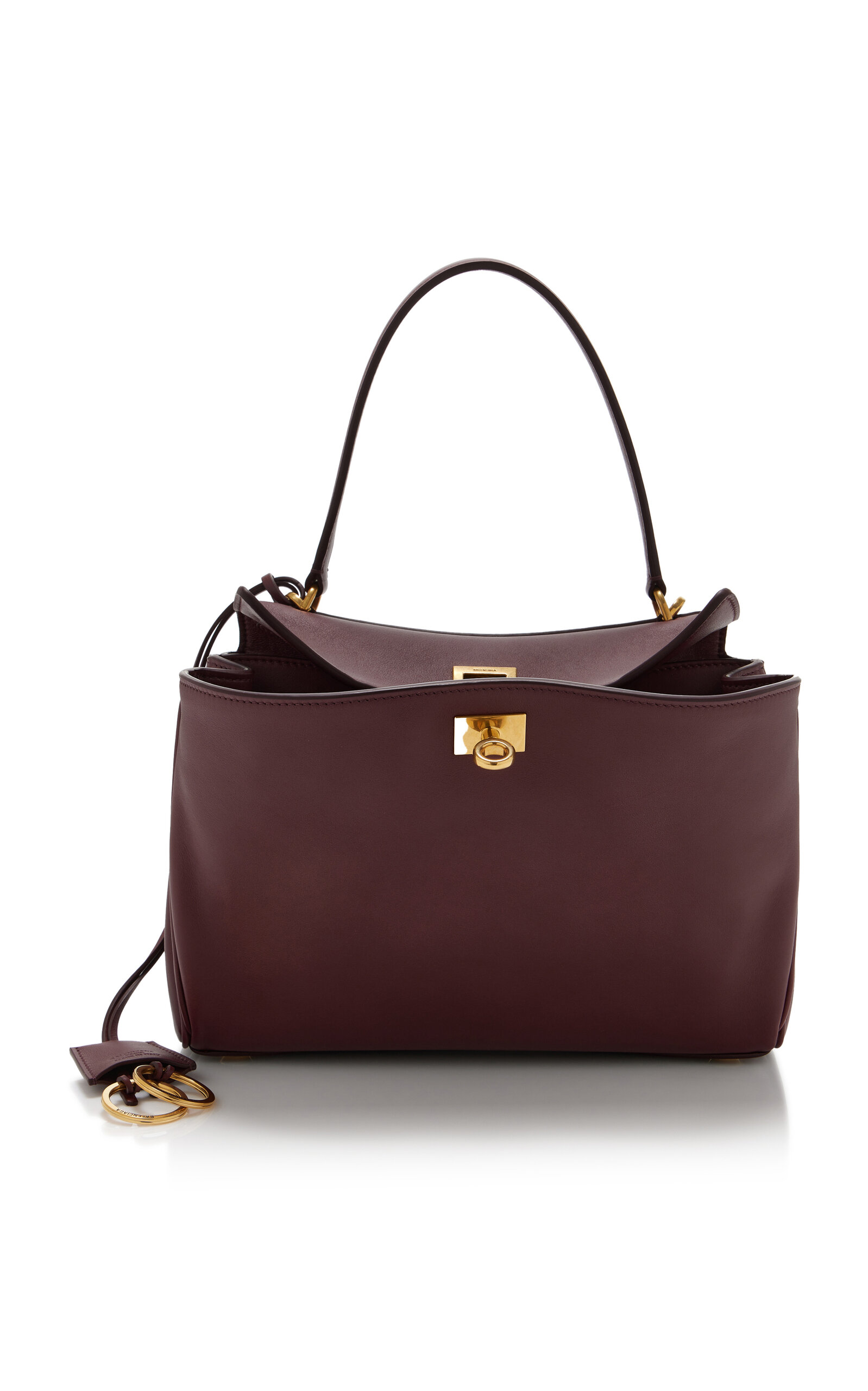 Balenciaga Small Rodeo Leather Top Handle Bag