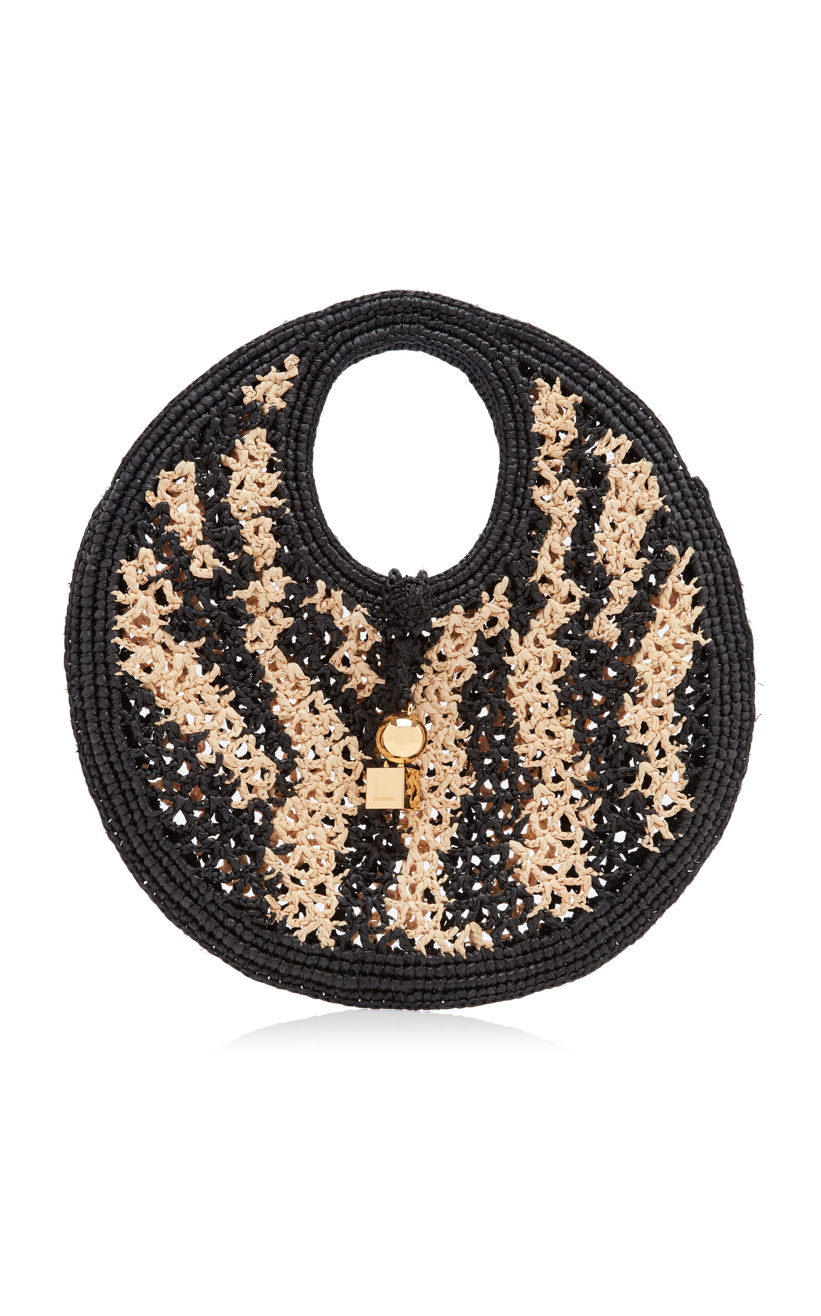 Jacquemus The Spiaggia Raffia Tote Bag