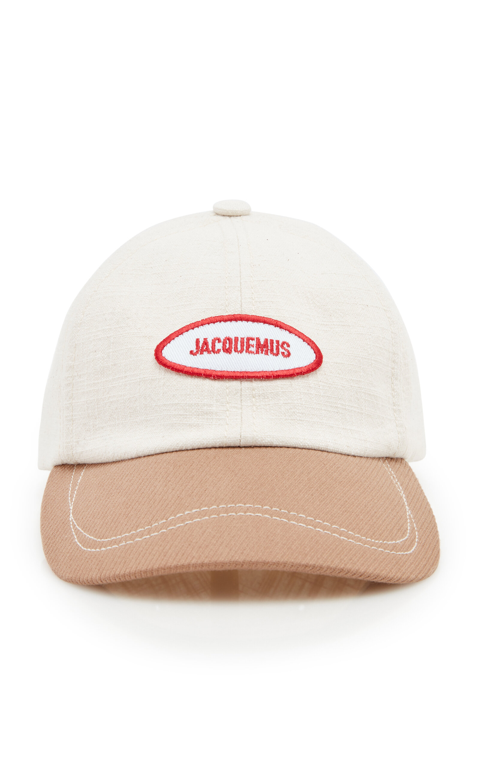 Jacquemus The Gelato Cotton Canvas Baseball Cap In Neutral